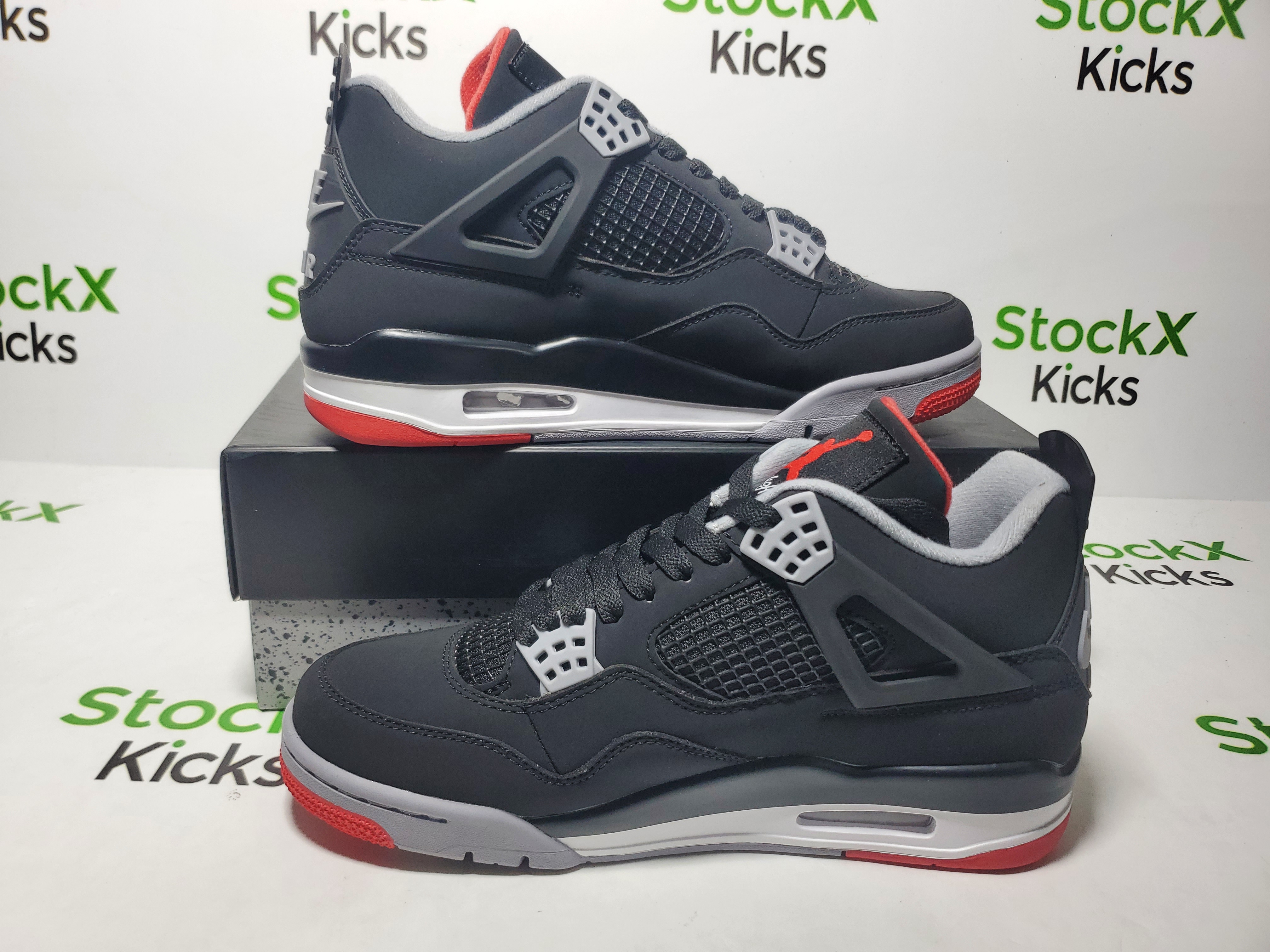 【Christmas Special Offers】PK God Batch Air Jordan 4 Retro Bred 308497-060 review Stockicks 02