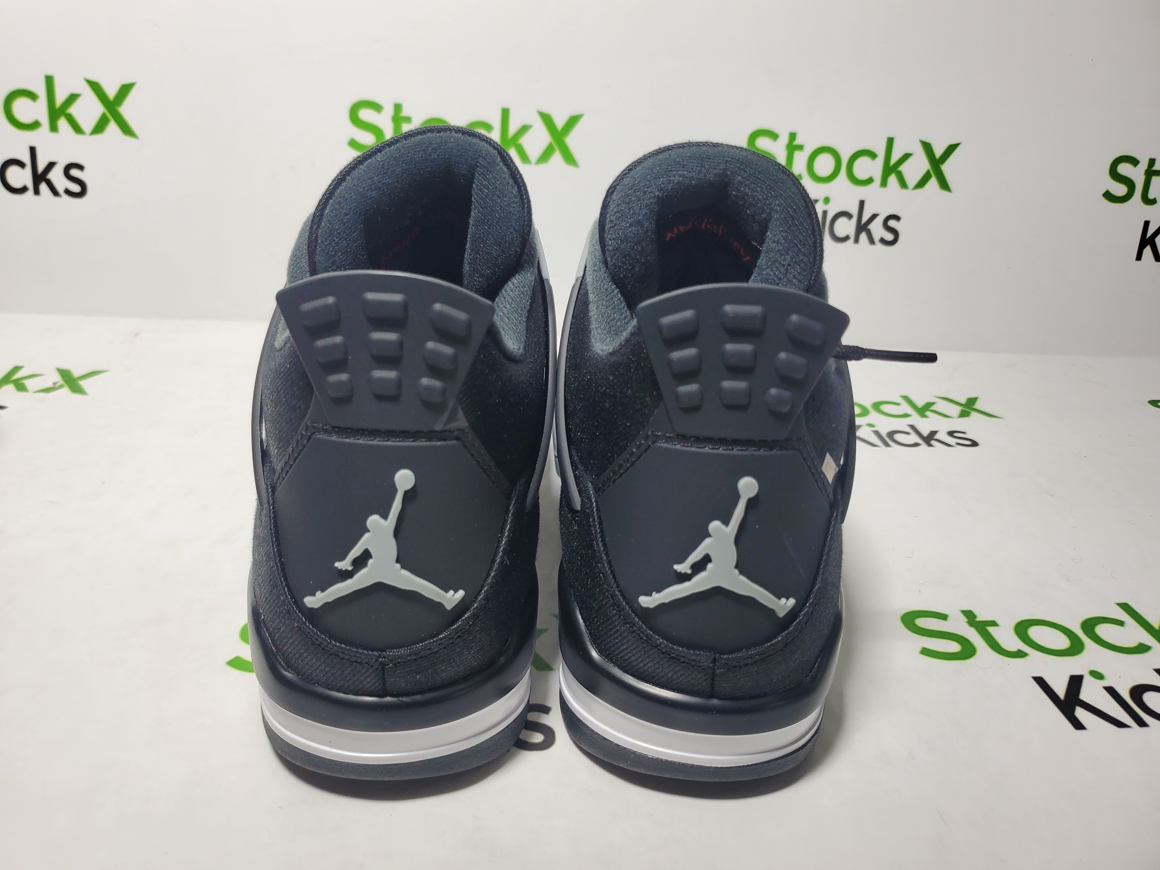 PK God Batch Air Jordan 4 Retro Black Canvas DH7138-006 review Stockicks 03