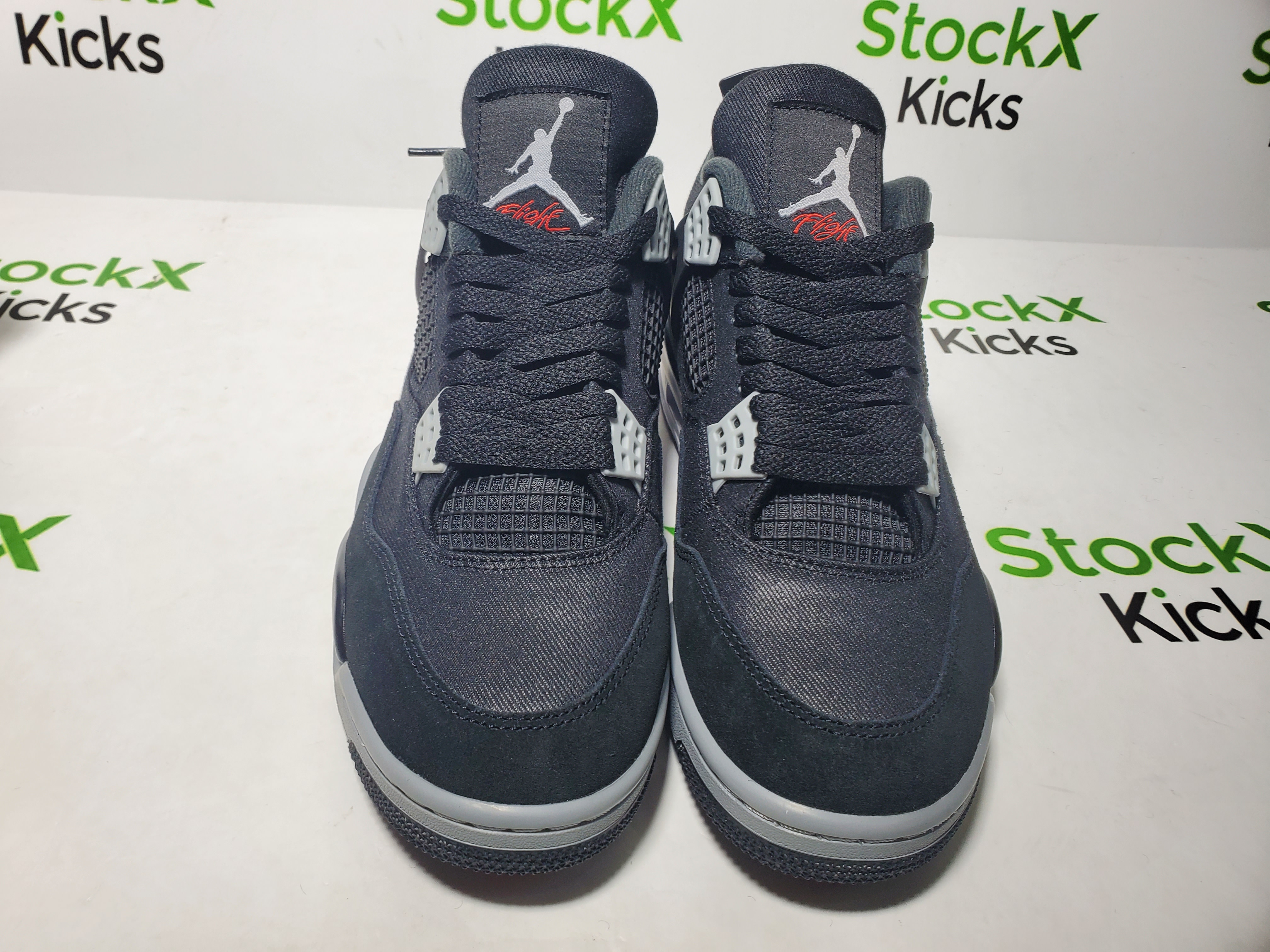 PK God Batch Air Jordan 4 Retro Black Canvas DH7138-006 review Stockicks 04