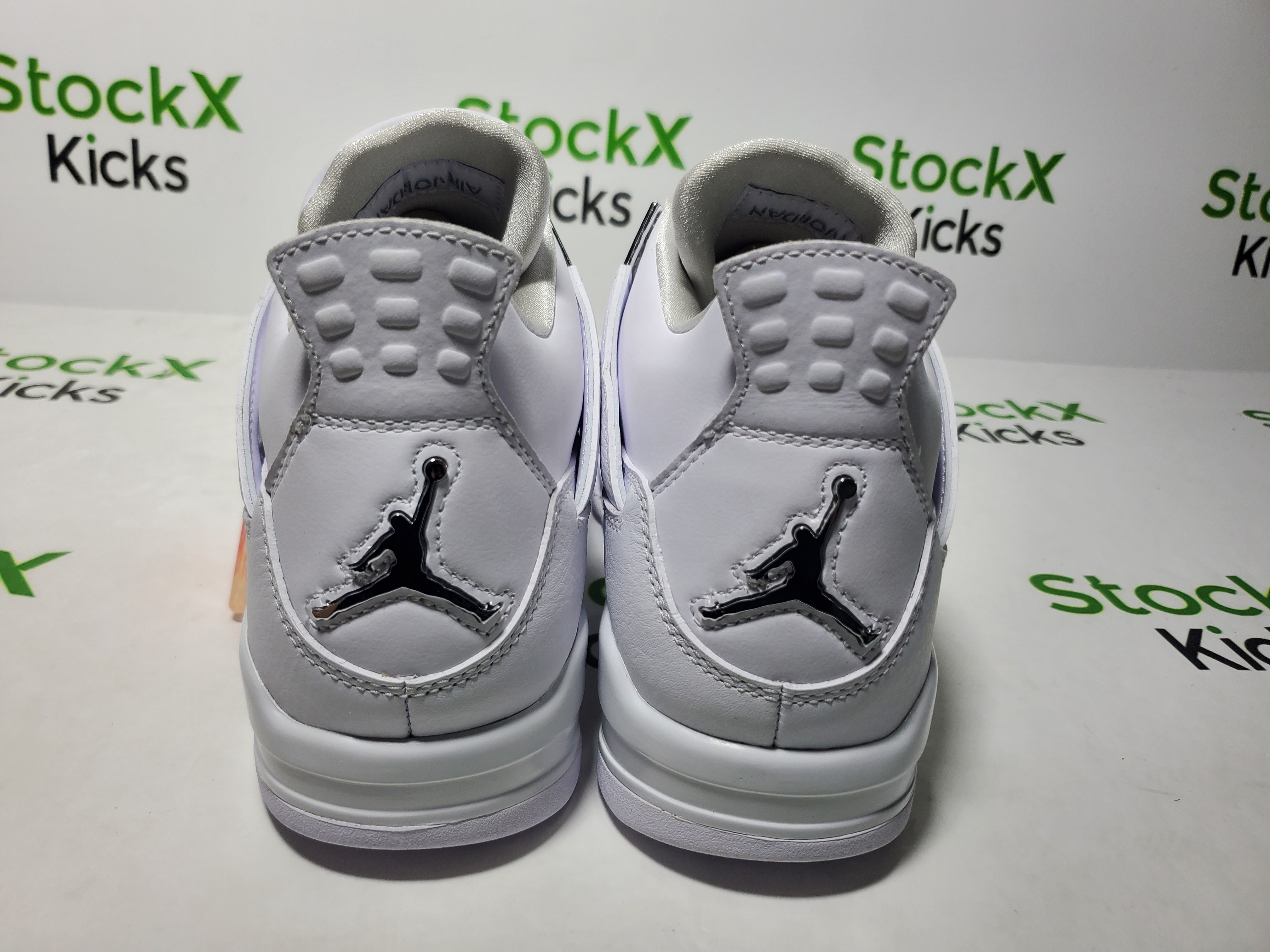 PK God Batch Air Jordan 4 Retro Pure Money (2017) 308497-100 review Stockicks 03