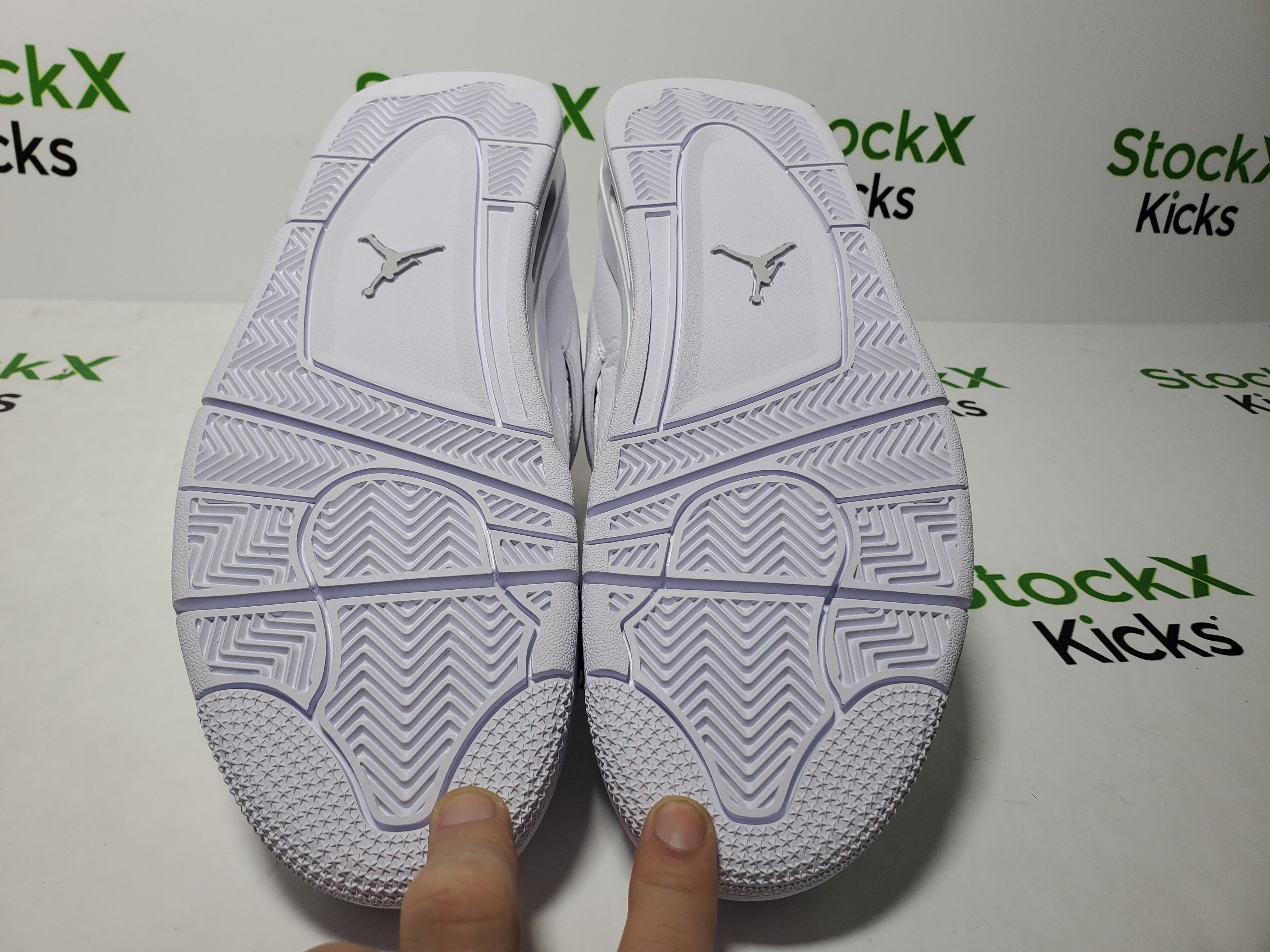 PK God Batch Air Jordan 4 Retro Pure Money (2017) 308497-100 review Stockicks 05