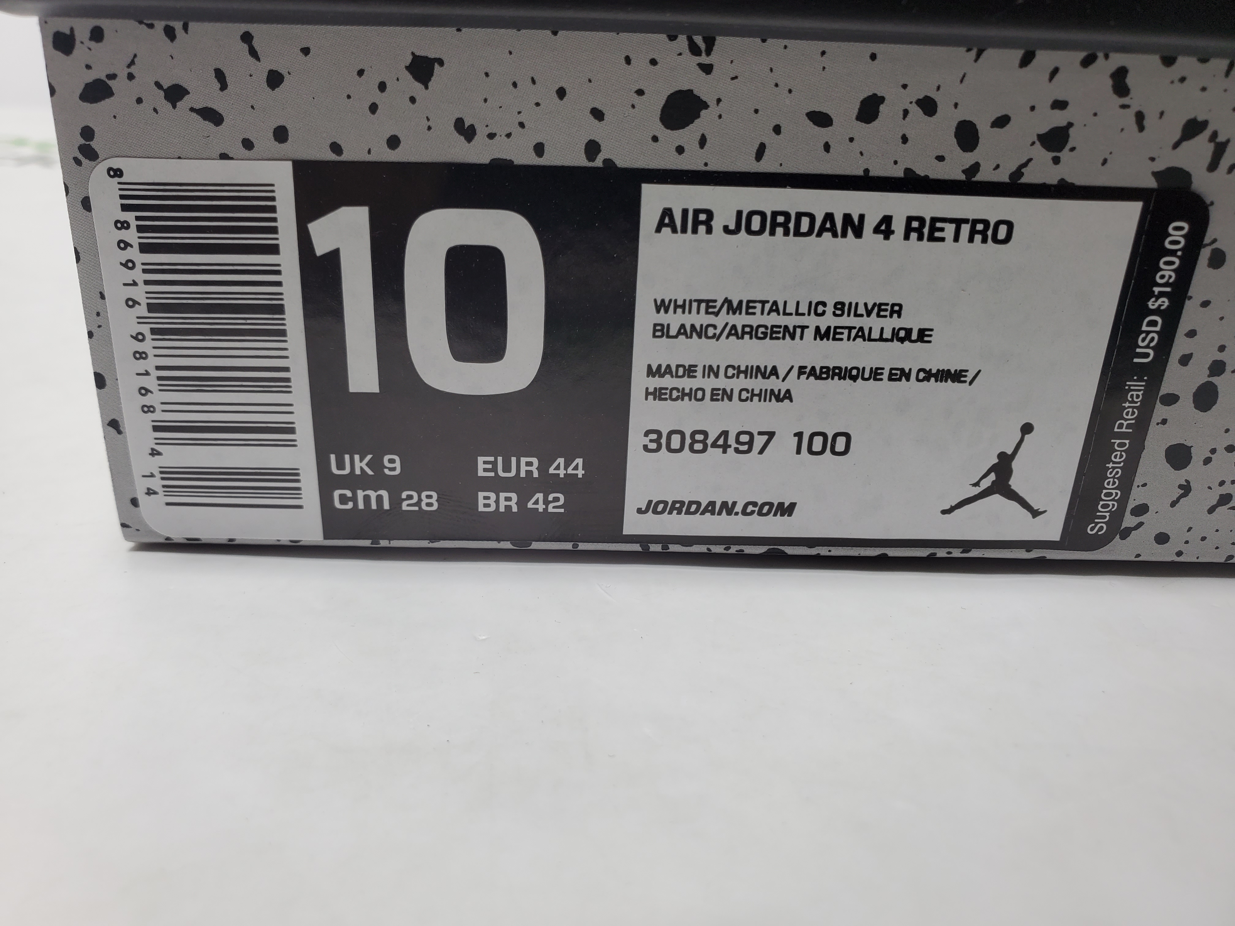PK God Batch Air Jordan 4 Retro Pure Money (2017) 308497-100 review Stockicks 00