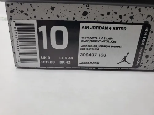 PK God Batch Air Jordan 4 Retro Pure Money (2017) 308497-100 review 