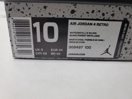 PK God Batch Air Jordan 4 Retro Pure Money (2017) 308497-100 review 