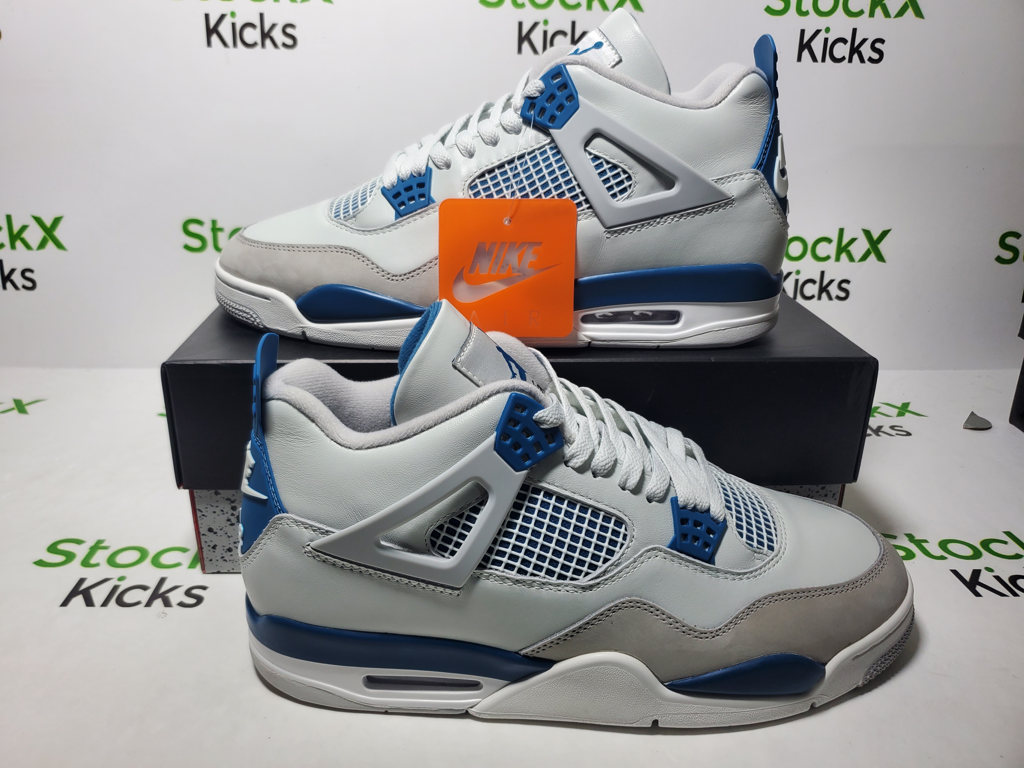 【Christmas Special Offers】PK God Batch Air Jordan 4 "Military Blue" FV5029-141 review Stockicks 01