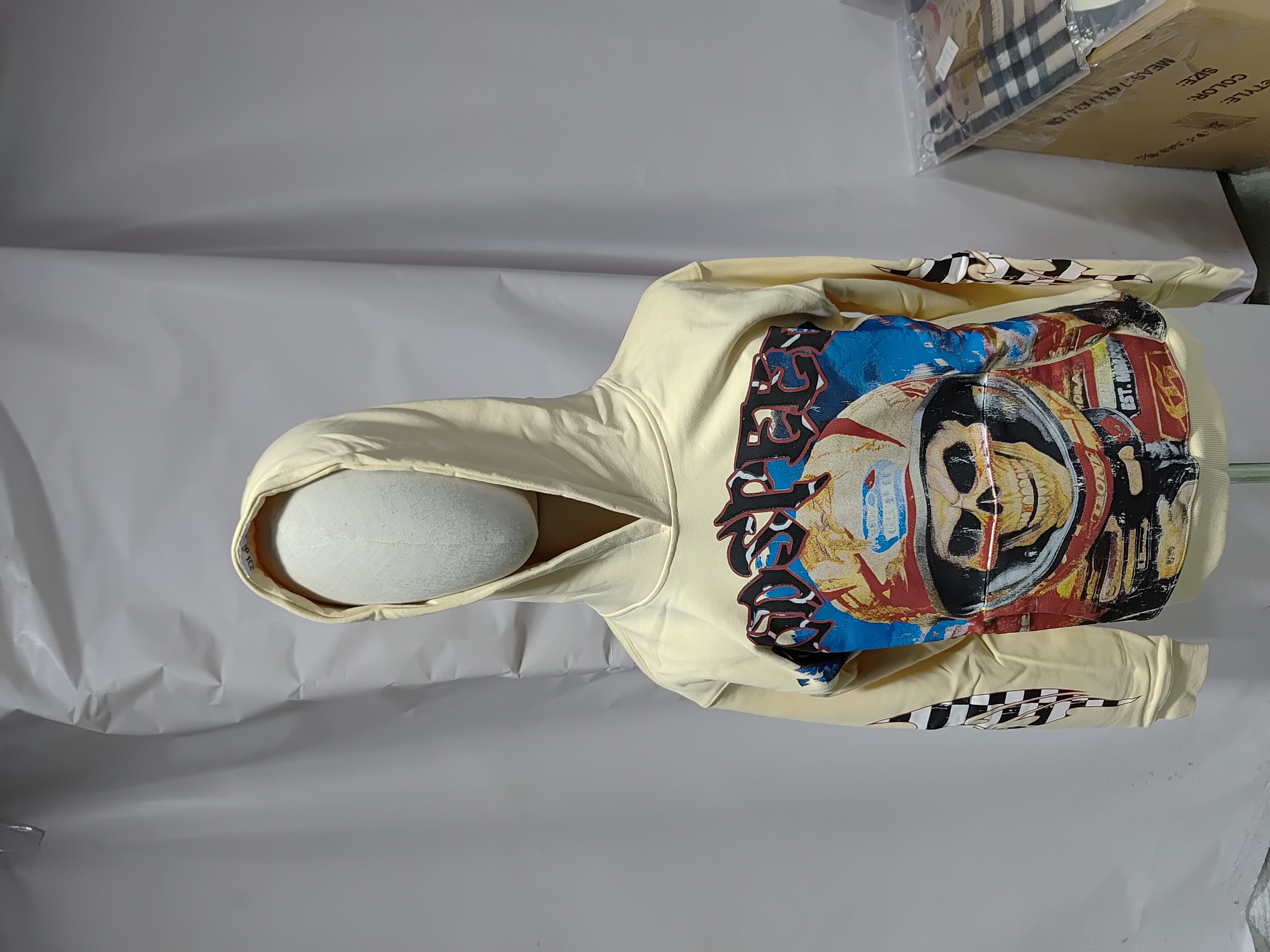 Godspeed Racer Goldie Hoodie Bone review Stockicks 01