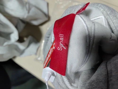 Supreme Satin Appliqué Tracksuit Grey review 