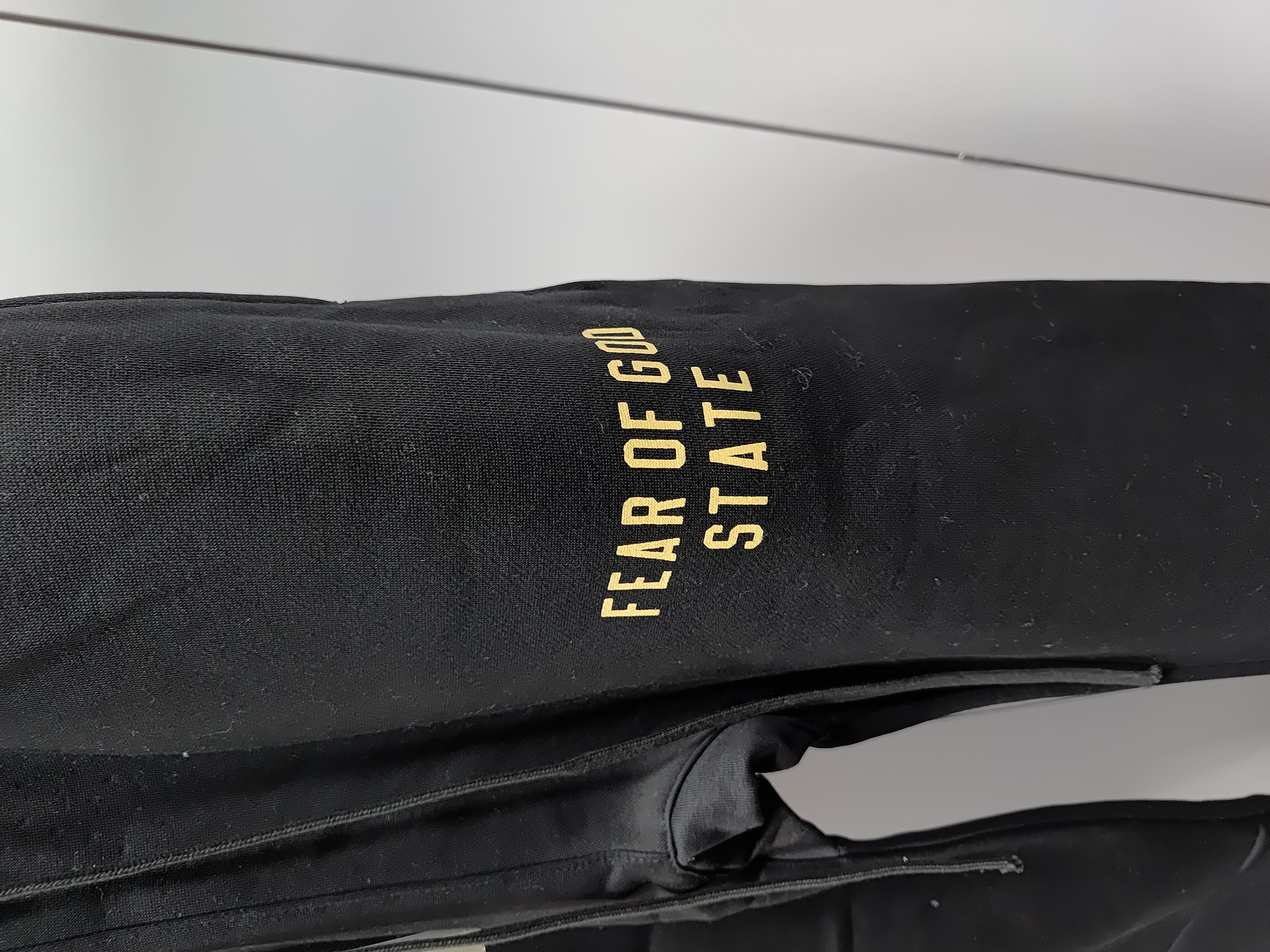 Fear of God Essentials Fleece Hoodie & Sweatpant Set FG318#948 Black review Stockicks 01