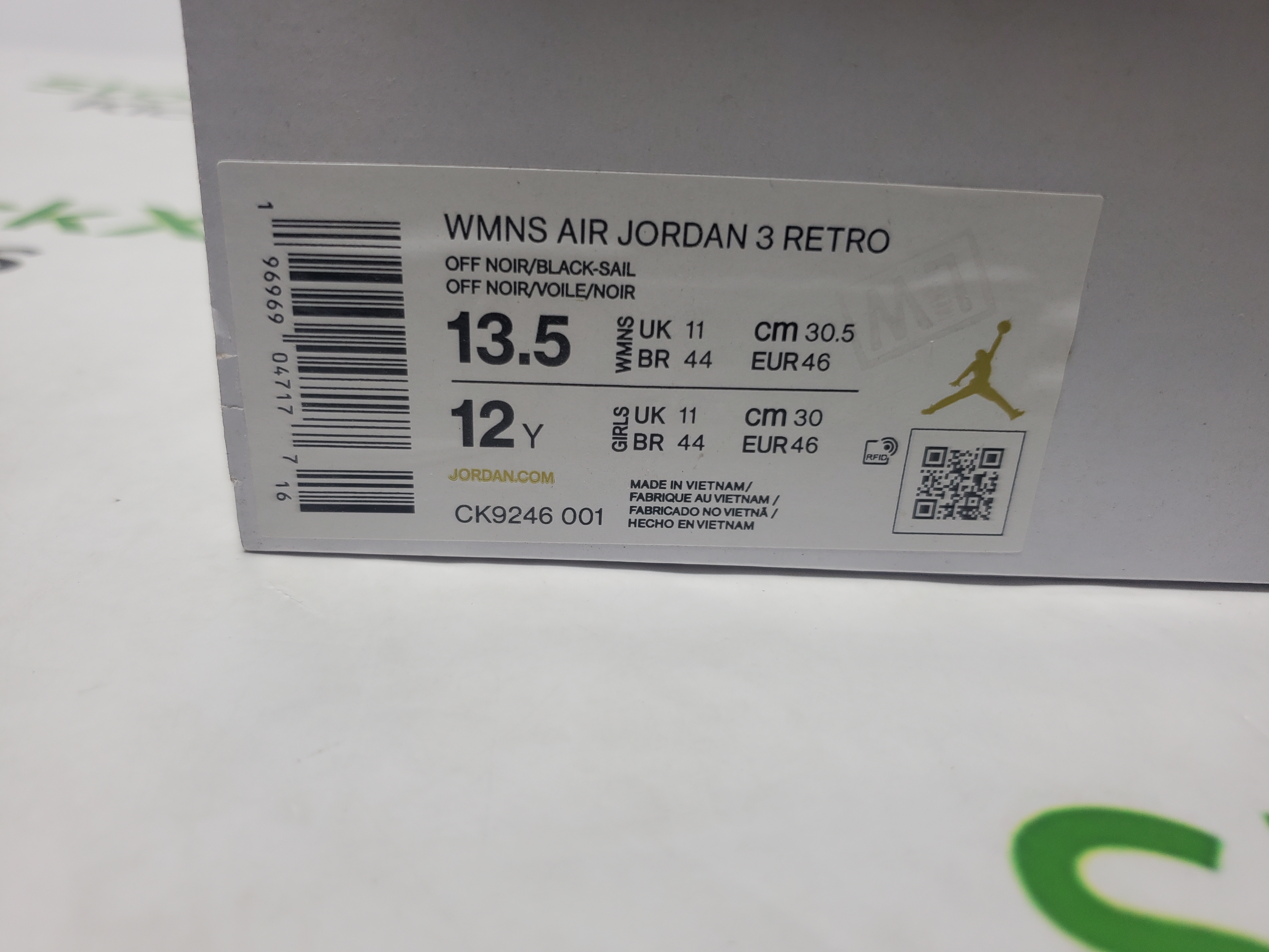 PK God Batch Air Jordan 3 Retro Off Noir CK9246-001 review Stockicks 00