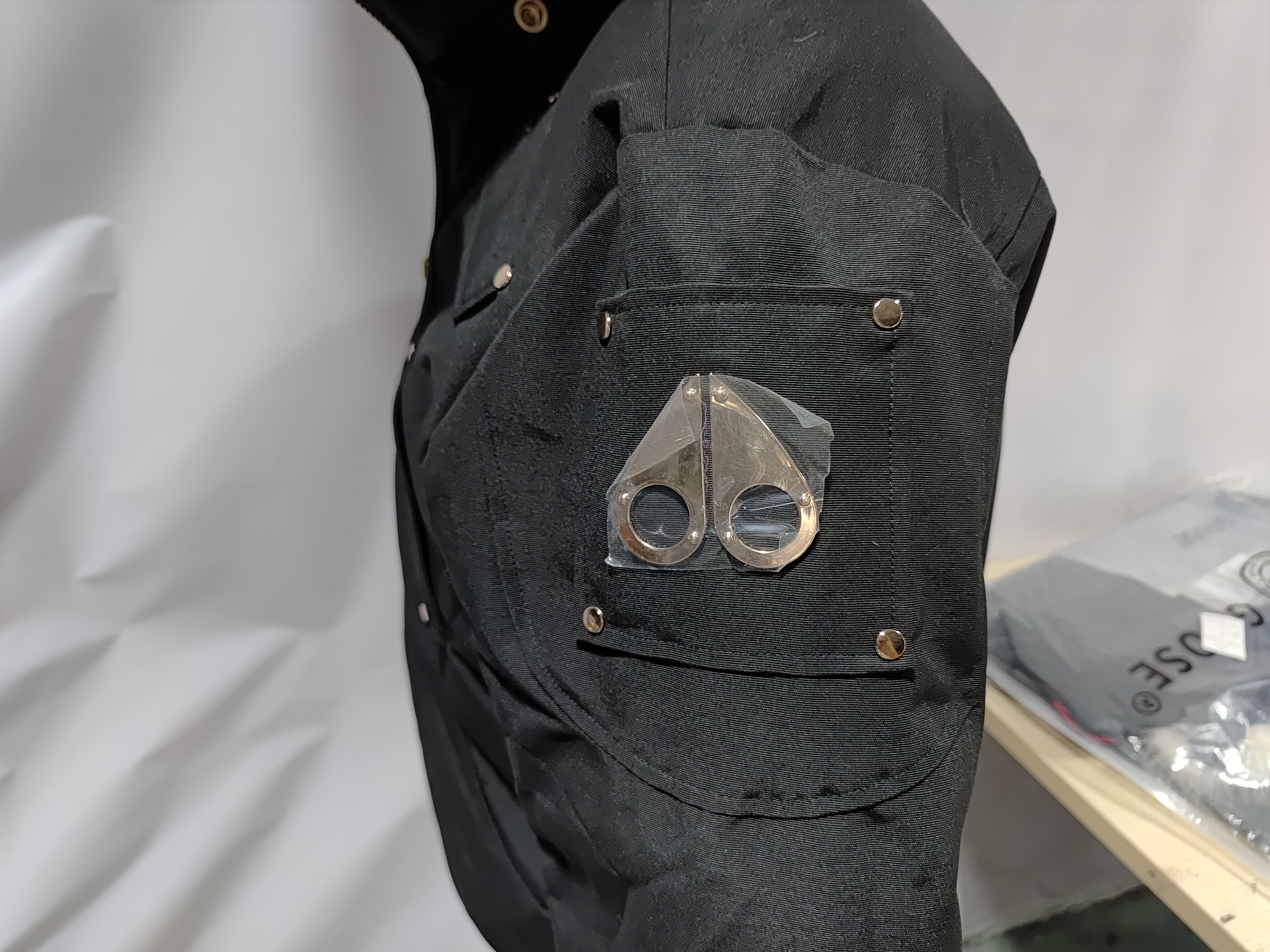 Moose Knuckles Gold Ballistic Bomber Neoshear（NFC) review Stockicks 04