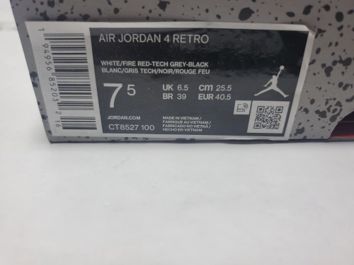 【Special Offers】PK God Batch Air Jordan 4 Retro White Oreo CT8527-100 review 