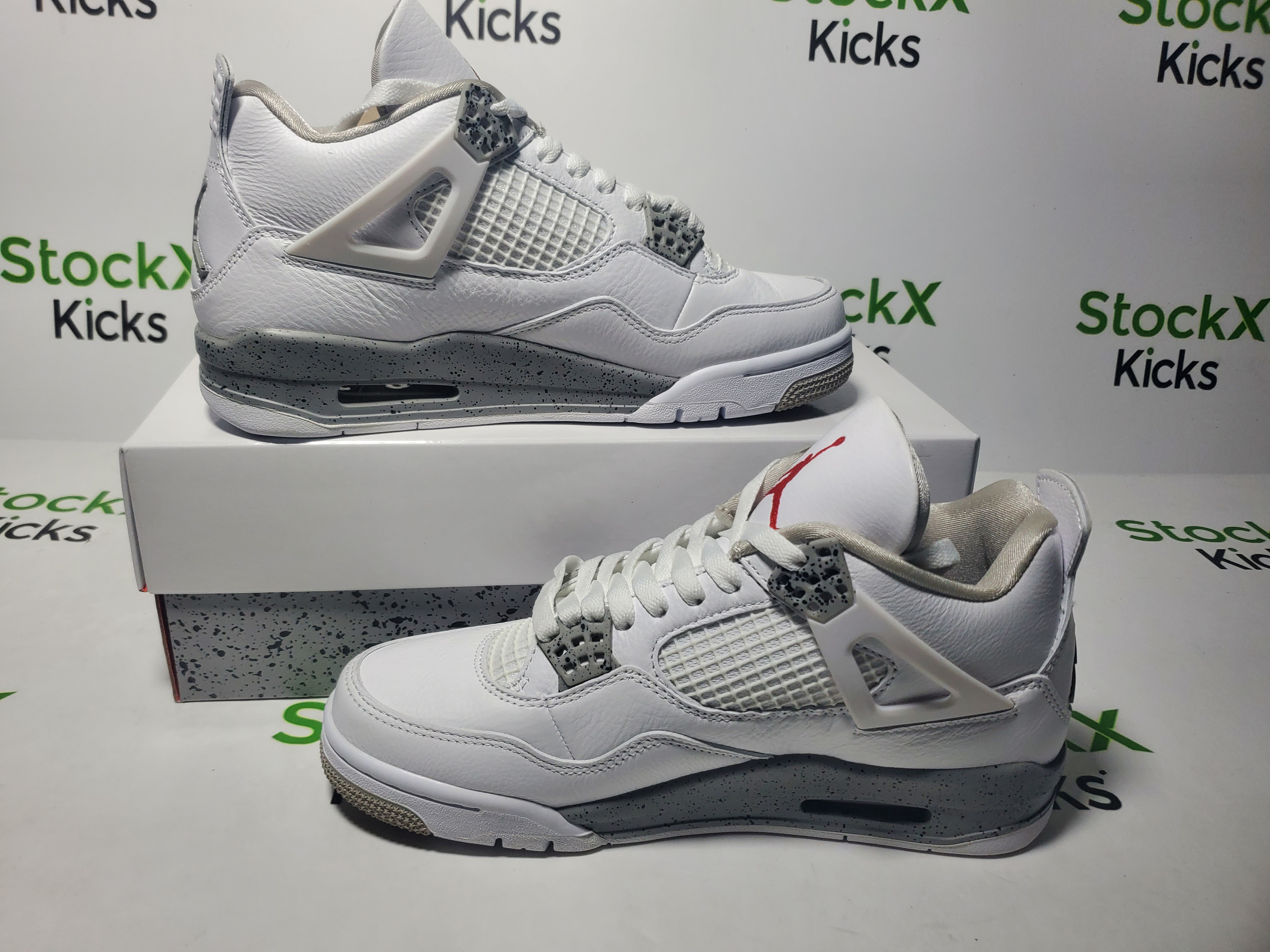 【Christmas Special Offers】PK God Batch Air Jordan 4 Retro White Oreo CT8527-100 review Stockicks 02