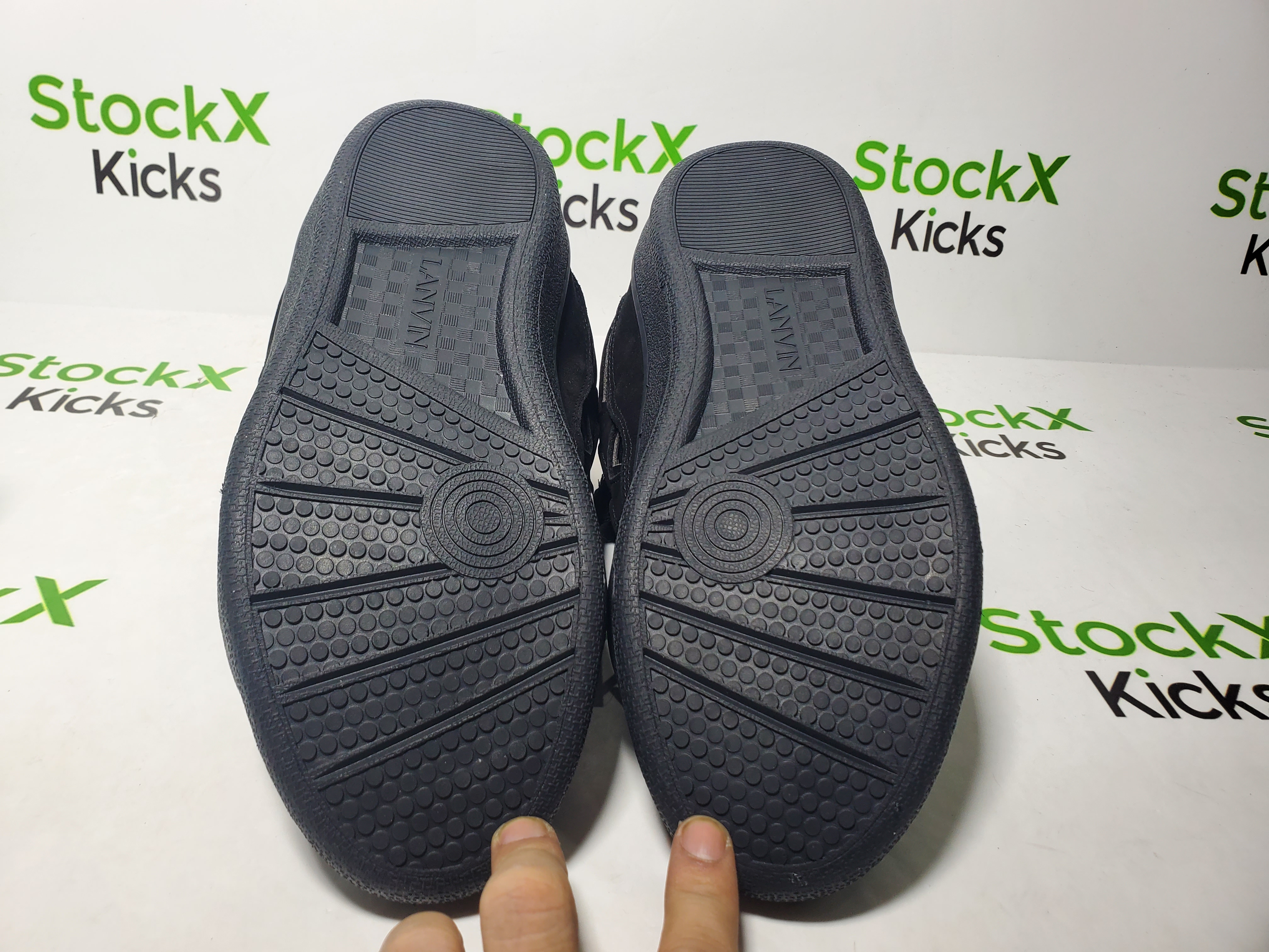 【Top PK God Batch】Lanvin Curb Sneaker Black review Stockicks 05