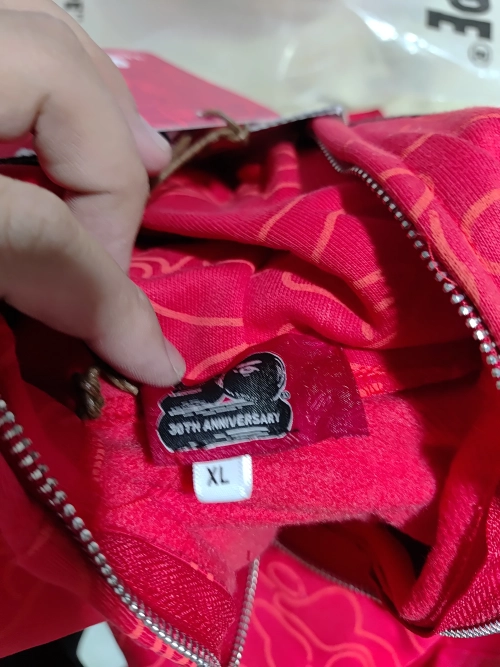 BAPE 30th Anniversary Line Camo Shark Full Zip Hoodie Red review 