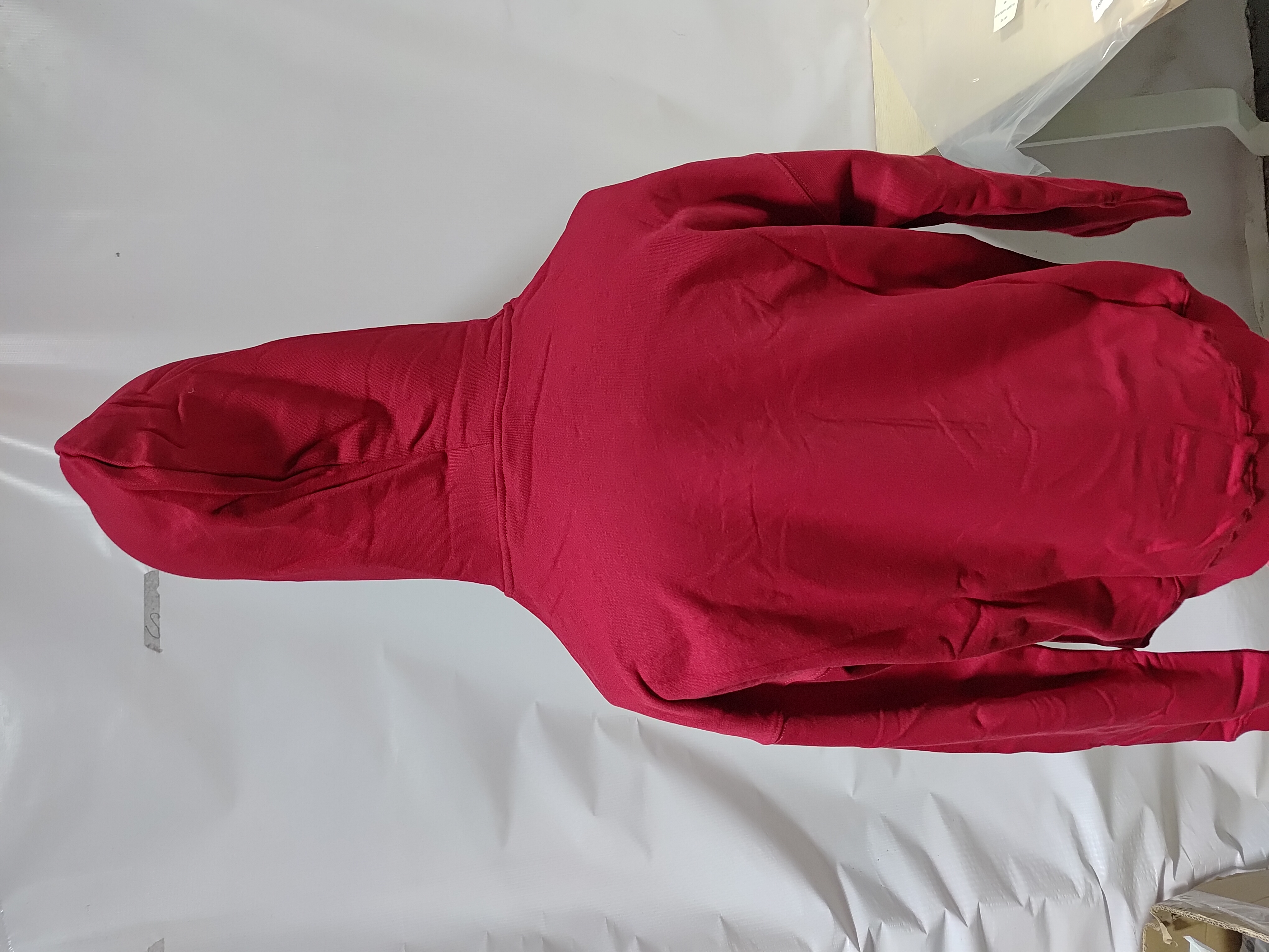 Sp5der Hoodie Red YZ GE945 review Stockicks 03