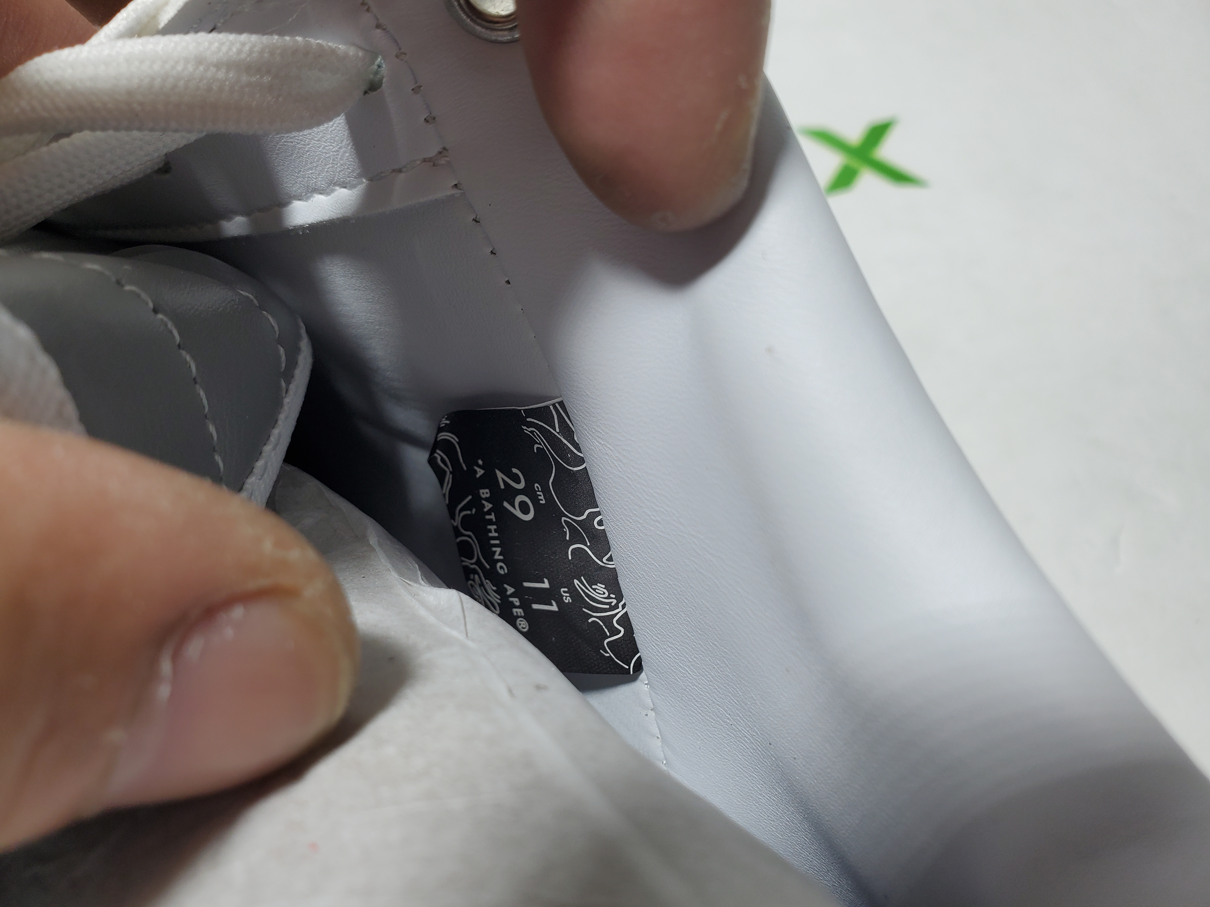 A Bathing Ape Bape Sta Low Grey White OZXSH W291 328 review Stockicks 06