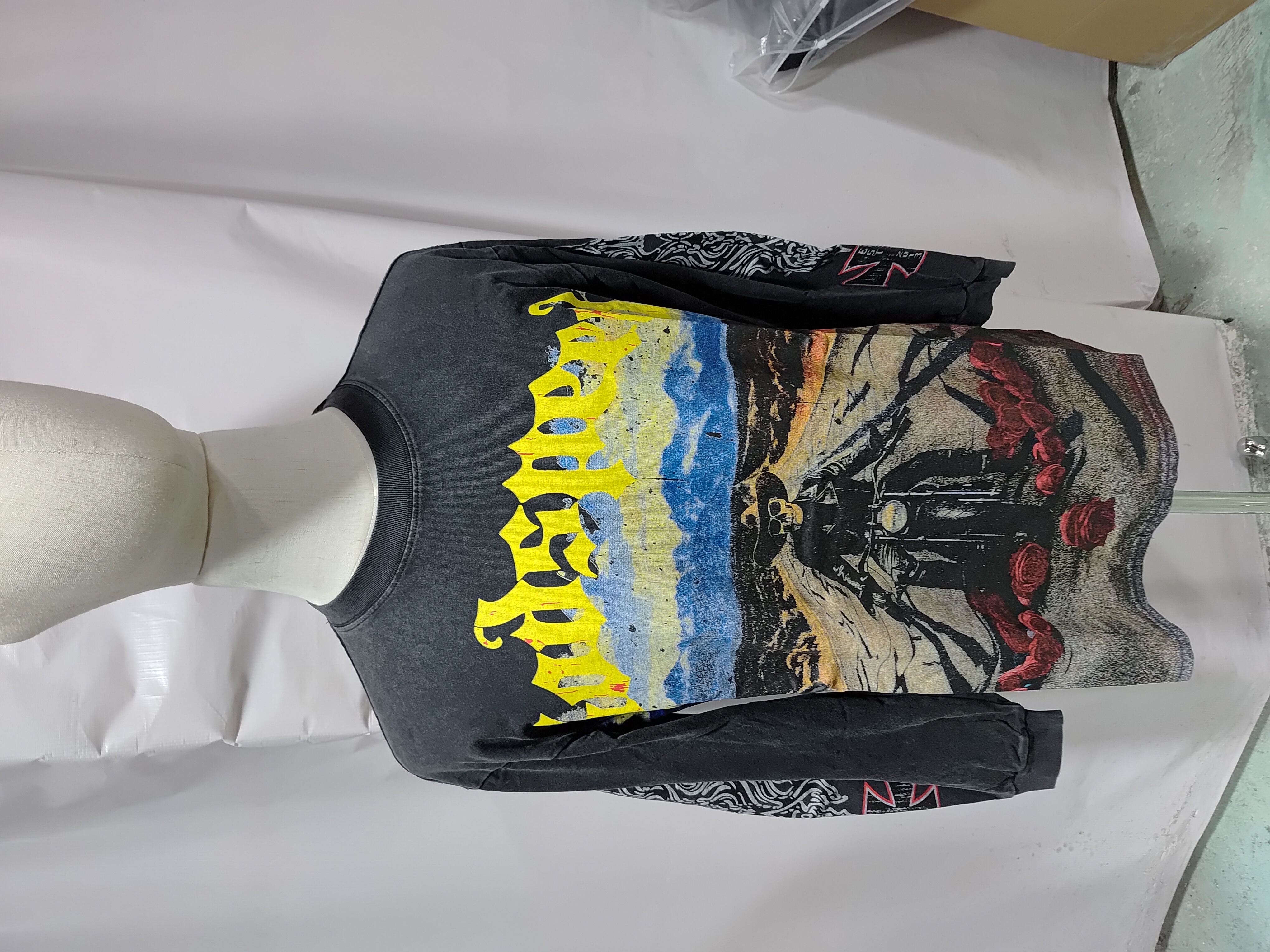 Godspeed Long Lonely Road L/S Thermal Tee #1100 Black Wash review Stockicks 01