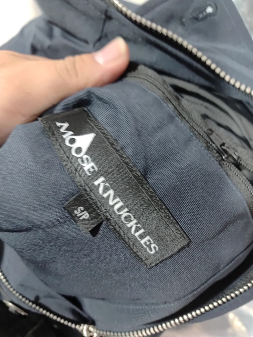 Moose Knuckles Men's Shearling 3Q Jacket Dark Blue review 