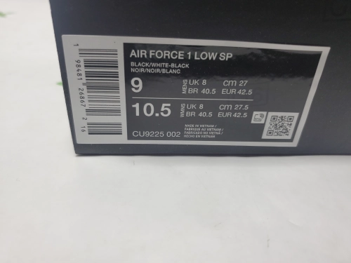 LJR Batch Nike Supreme x Air Force 1 Low 'Box Logo - Black White' CU9225-002 review 