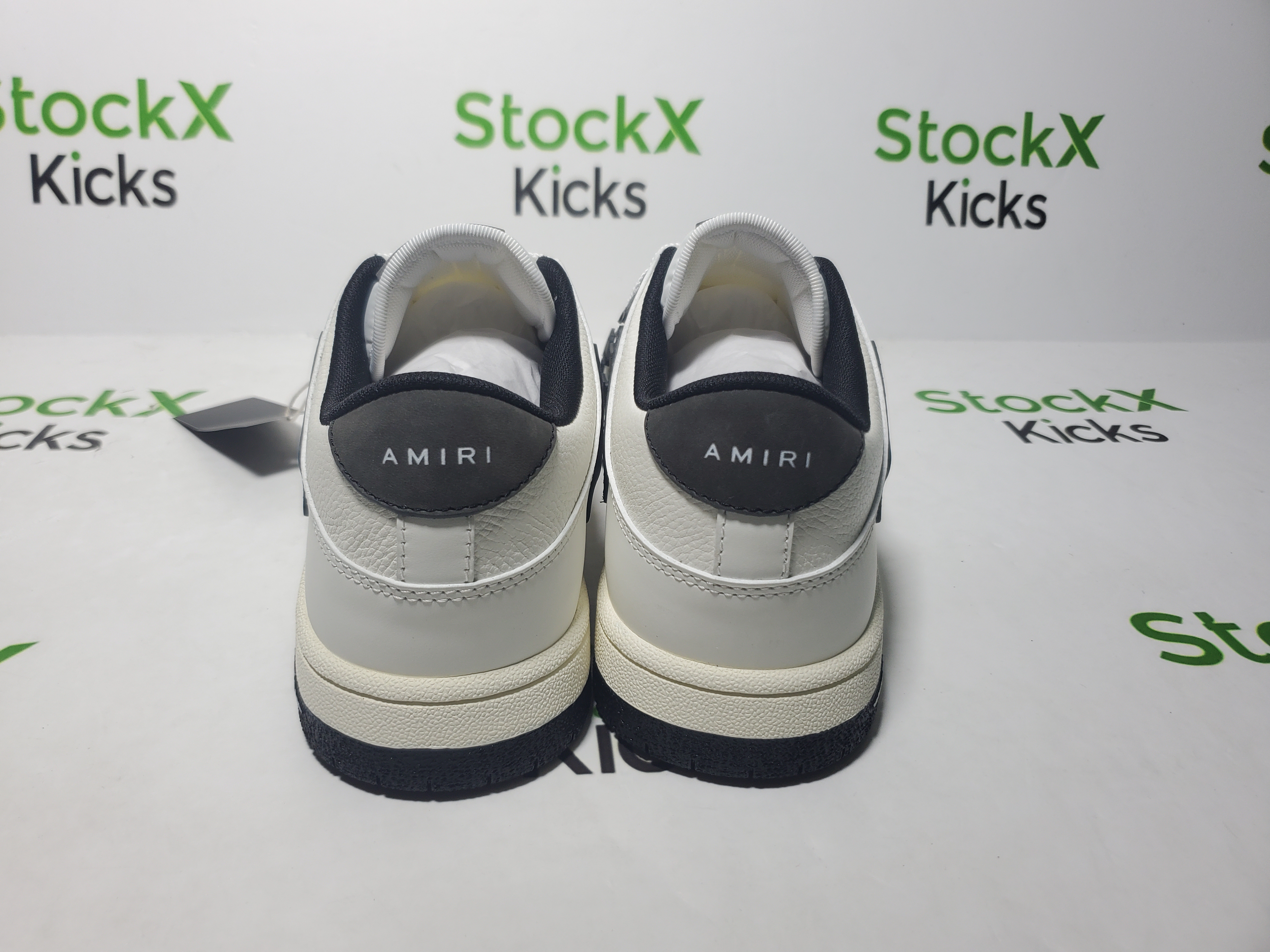 AMIRI Skel Top Low Whtie Black MFS003-111 review Stockicks 03
