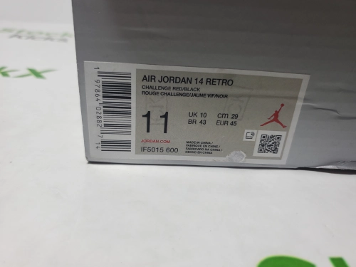 PK God Batch Air Jordan 14 Retro 'Ferrari' 2025 IF5015-600 review 