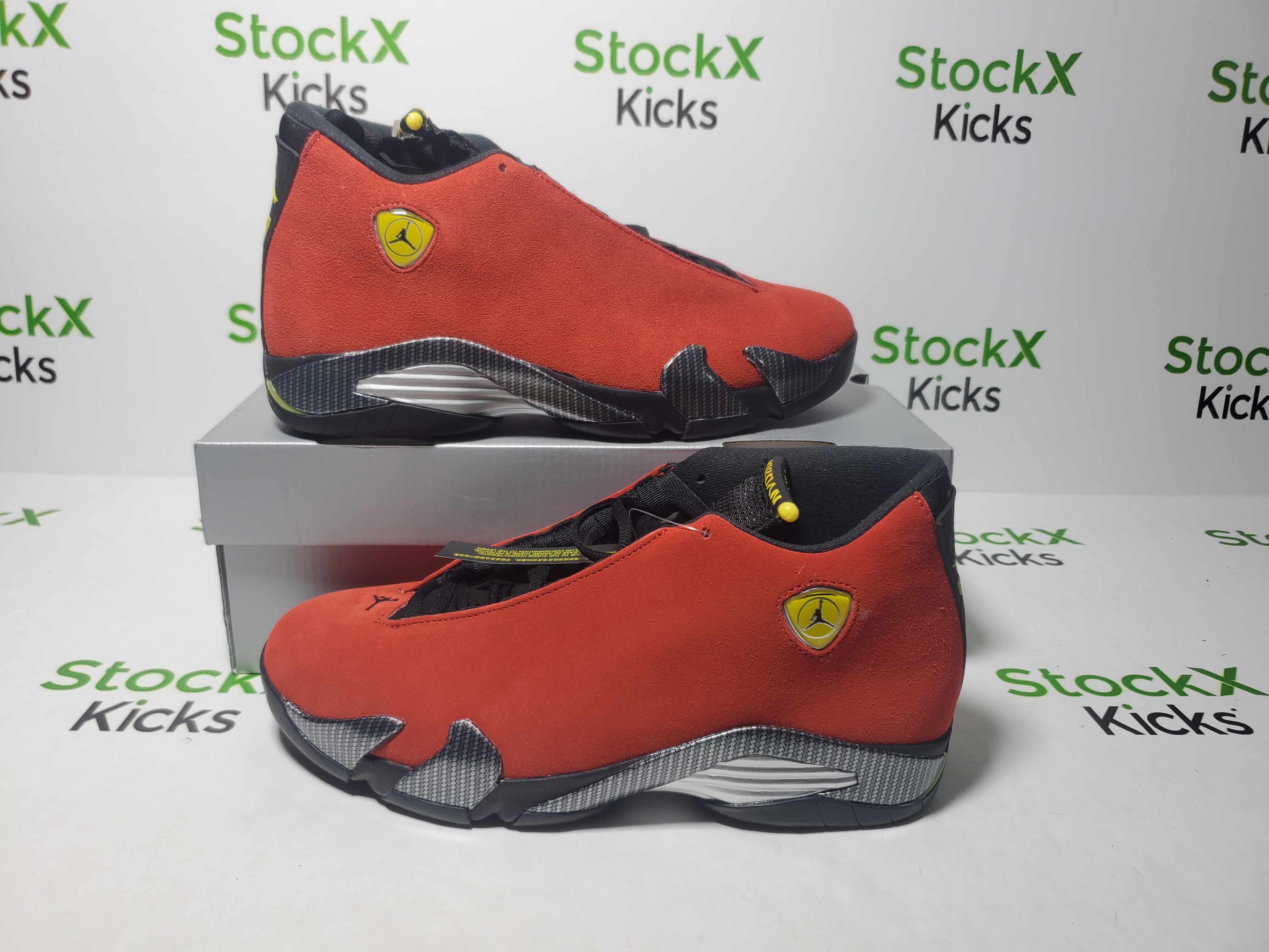 PK God Batch Air Jordan 14 Retro 'Ferrari' 2025 IF5015-600 review Stockicks 01