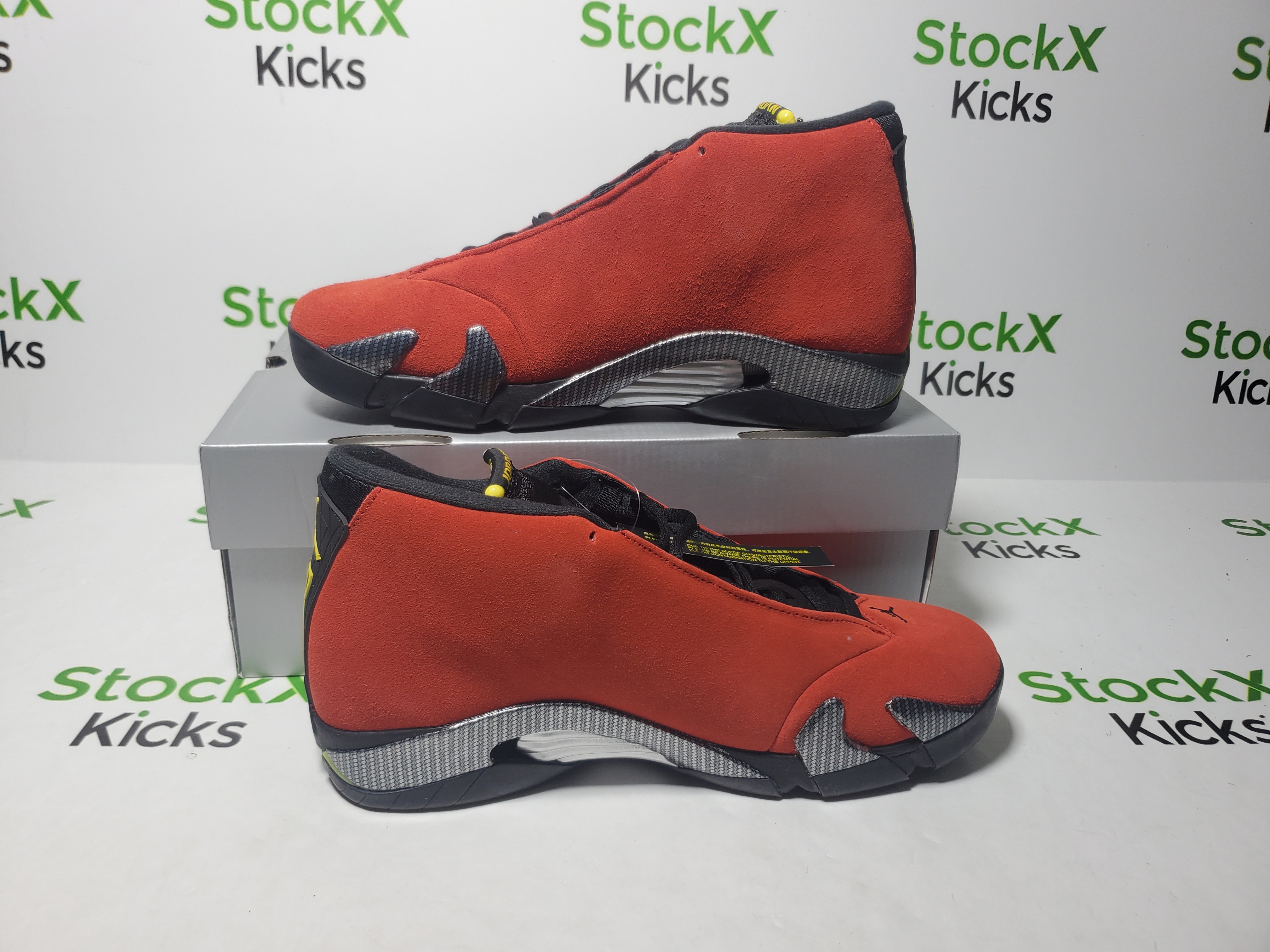 PK God Batch Air Jordan 14 Retro 'Ferrari' 2025 IF5015-600 review Stockicks 02
