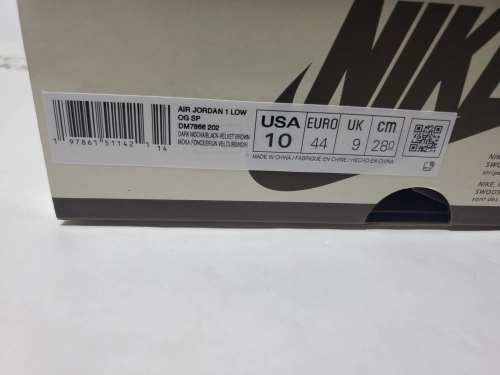 LJR Batch Air Jordan 1 Low Travis Scott  Velvet Brown DM7866-202 review 