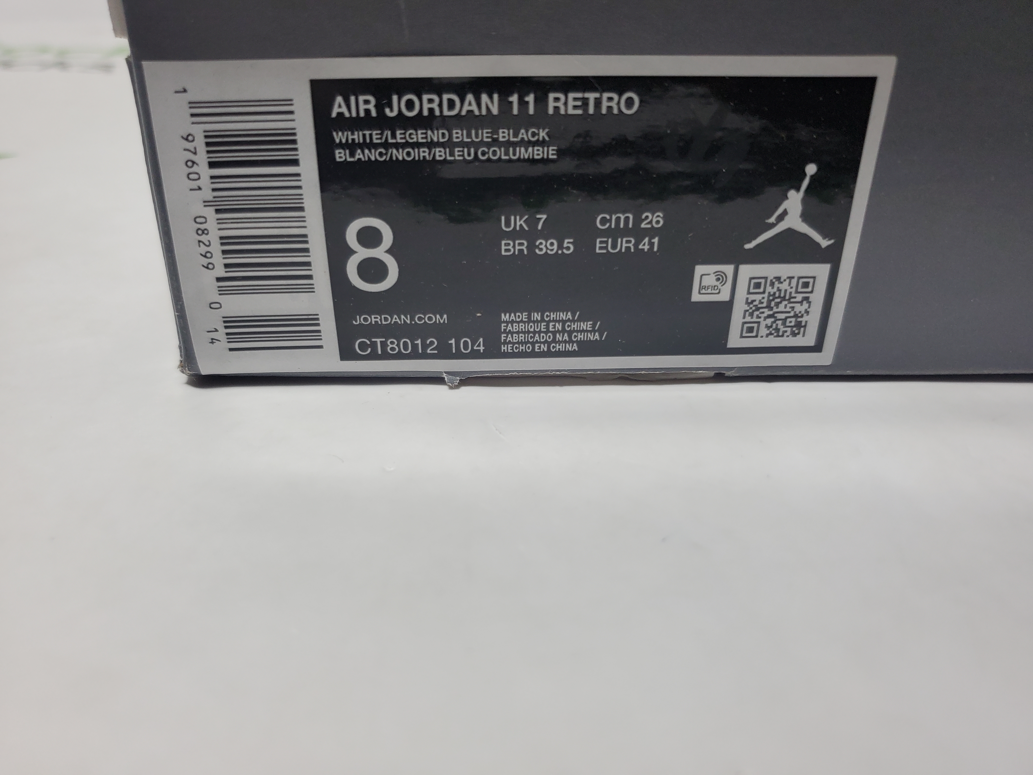 【Special Offers】PK God Batch  Air Jordan 11 Retro 'Columbia / Legend Blue' CT8012-104 review Stockicks 00