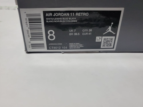 【Special Offers】PK God Batch  Air Jordan 11 Retro 'Columbia / Legend Blue' CT8012-104 review 