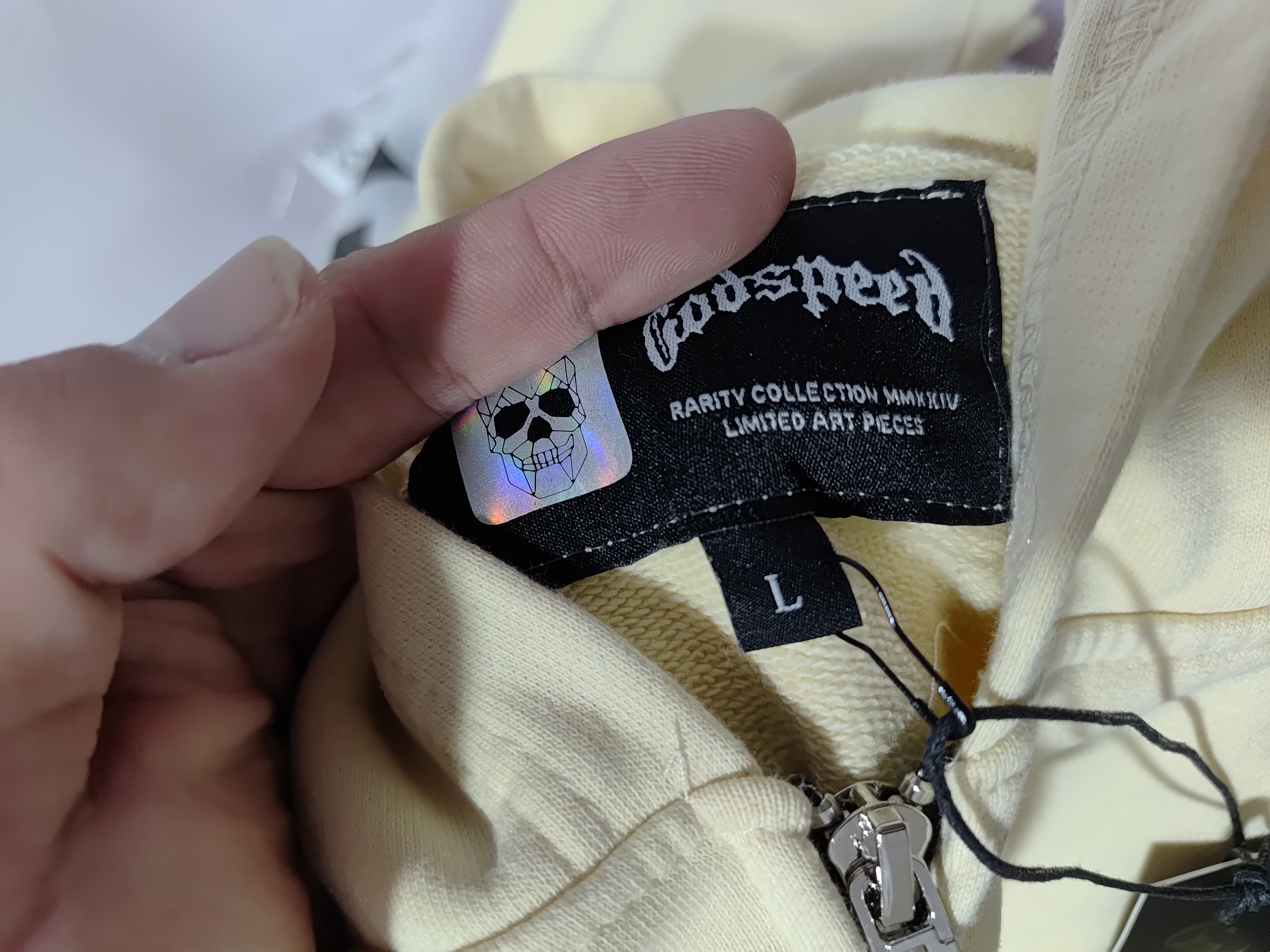 Godspeed Chrome Liberty Hoodie Bone review Stockicks 00