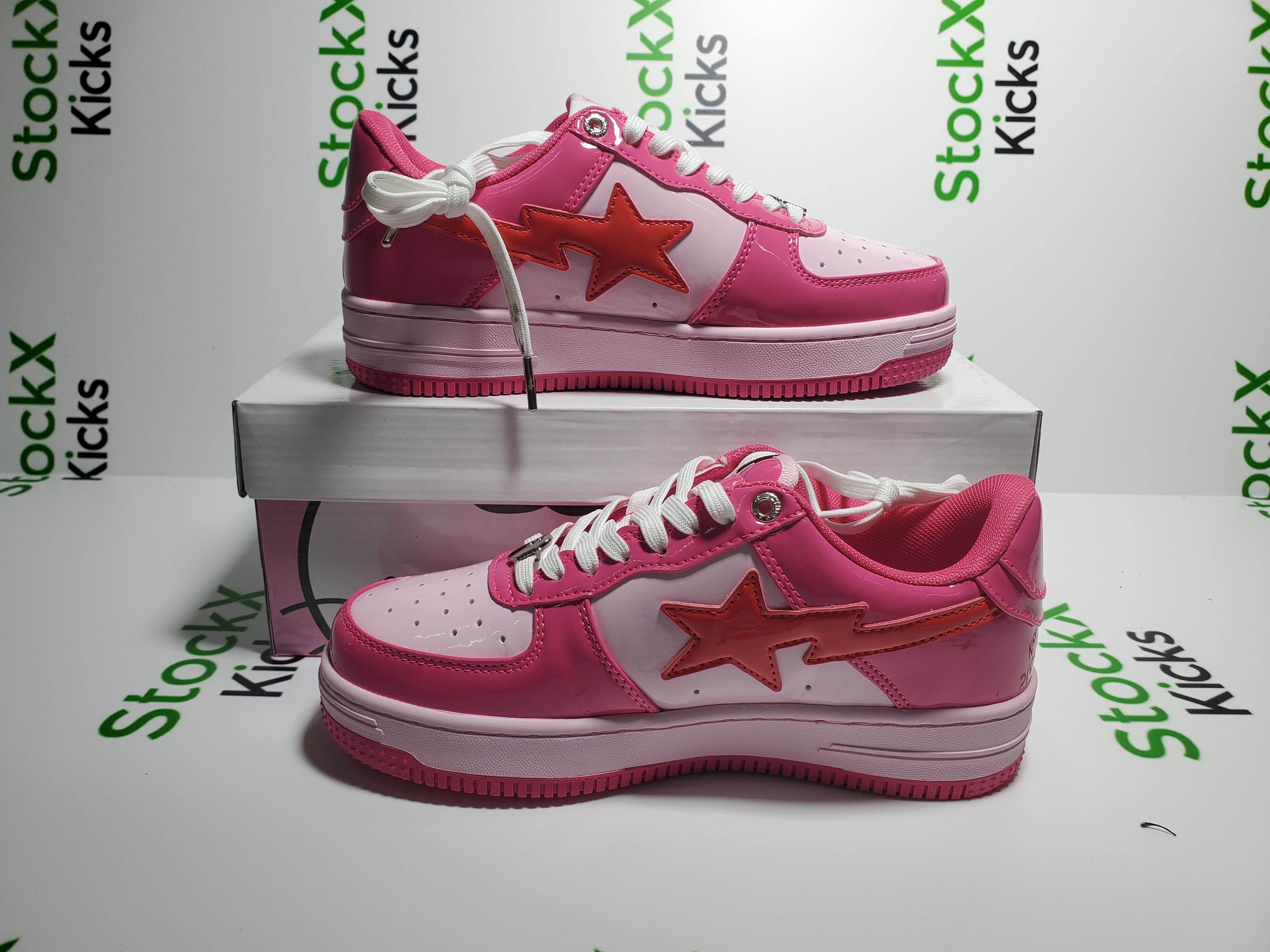 A Bathing Ape Bape Sta Low Nine Red Cartoon 1H20-191-046 review Stockicks 06