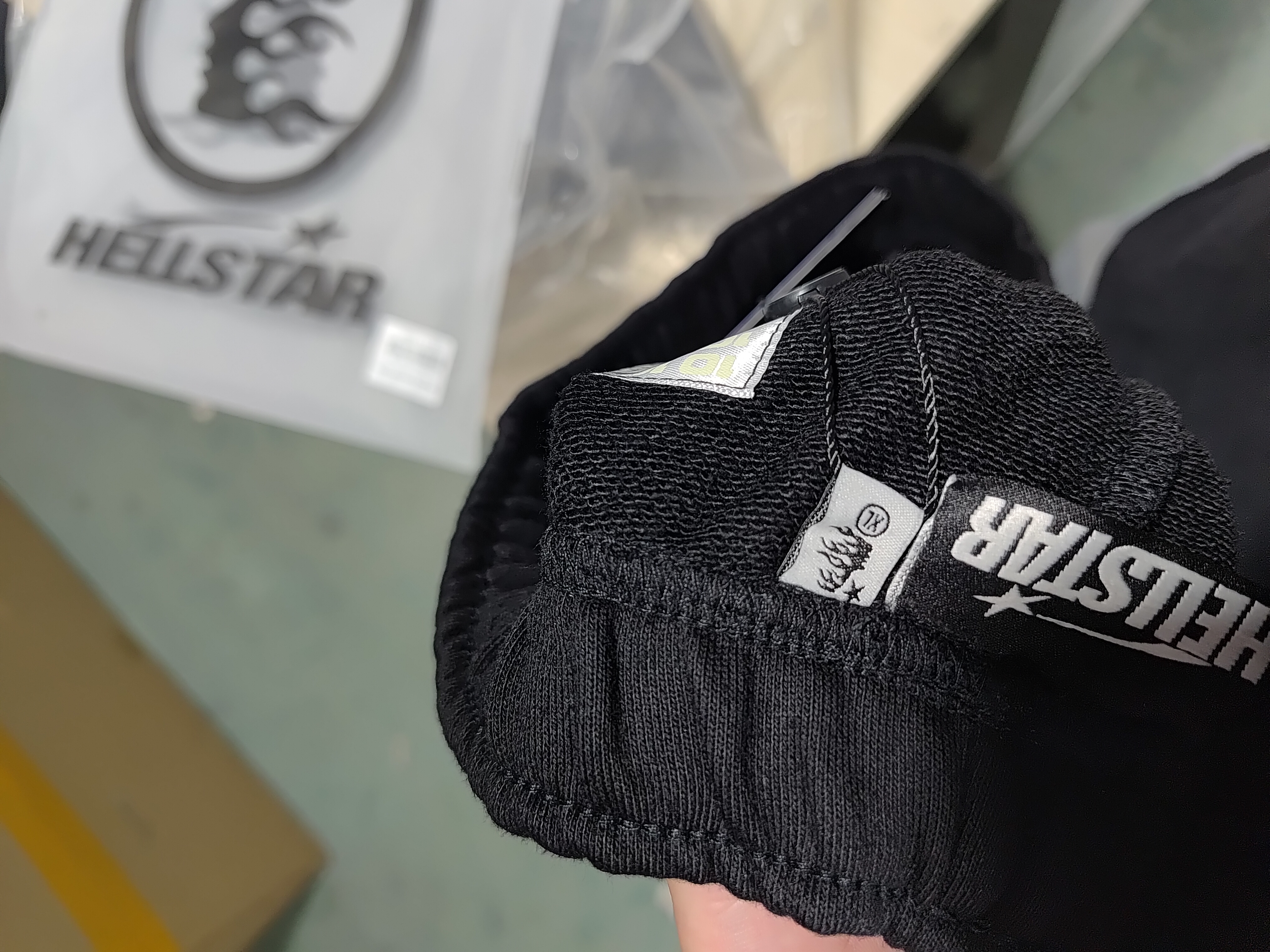 Hellstar Sport Hoodie & Sweatpants Set #2221-2321 Black review Stockicks 05