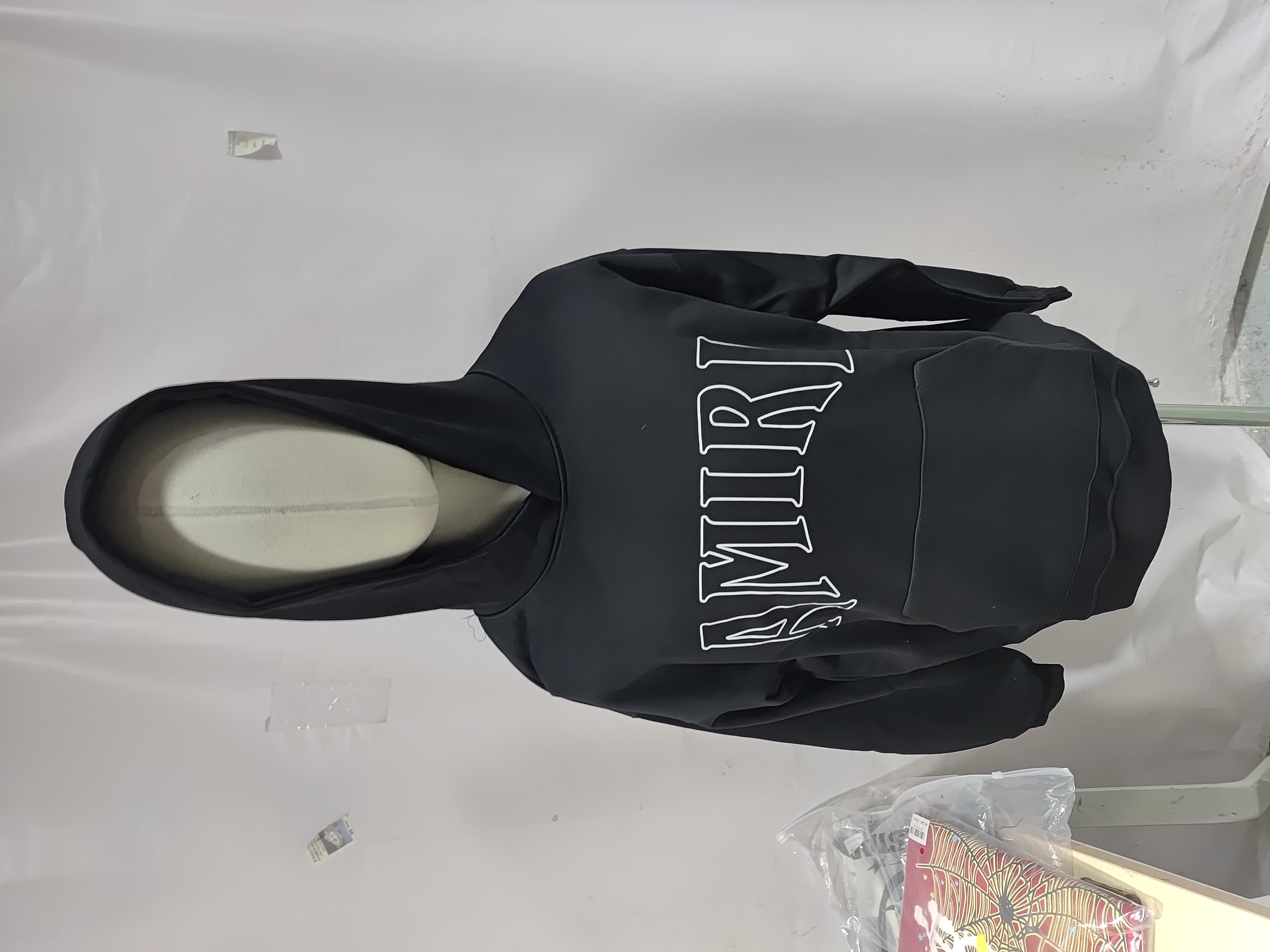 AMIRI Sun Hoodie #9278 Black/White review Stockicks 01