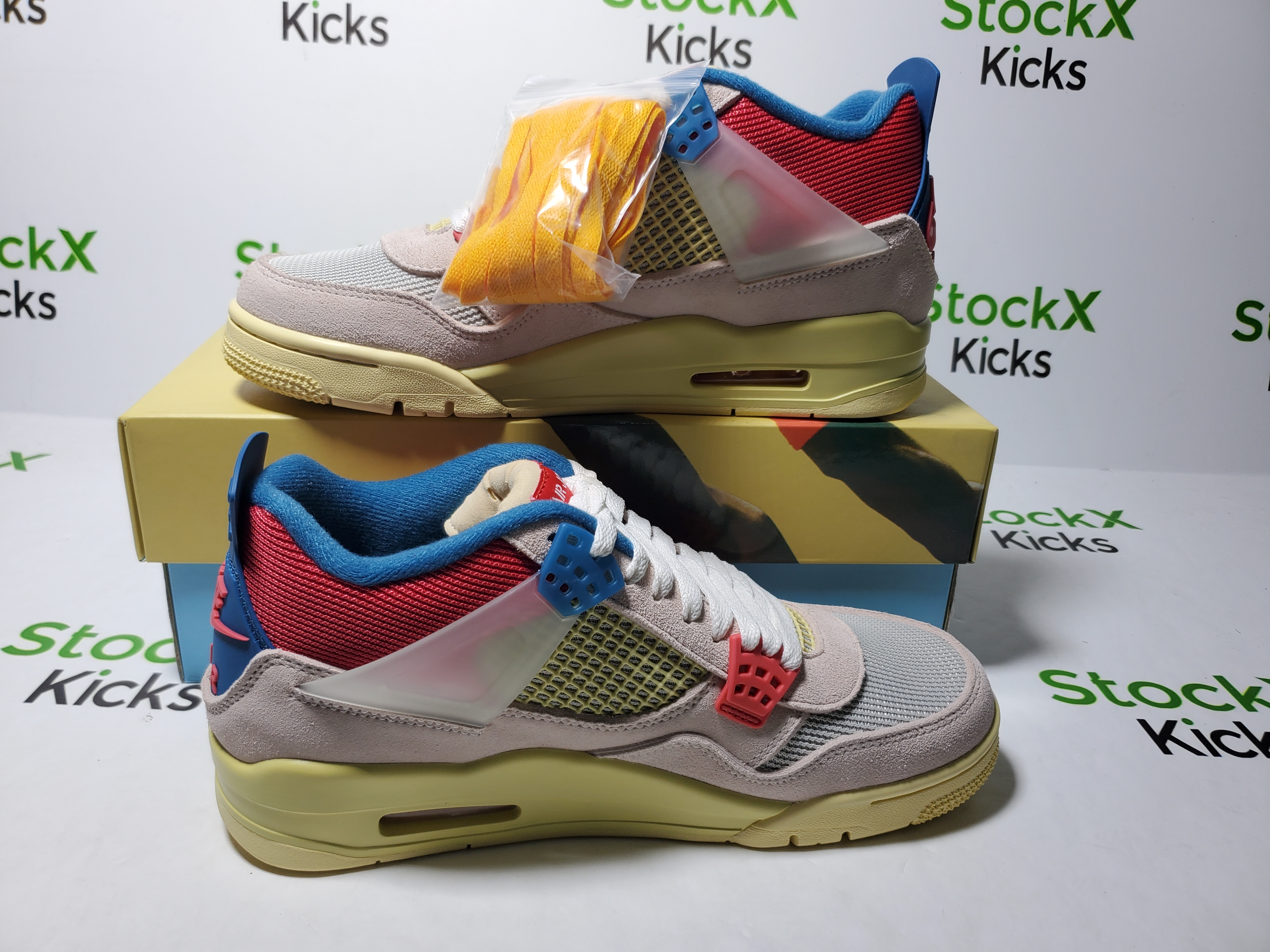 PK God Batch Air Jordan 4 Retro Union Guava Ice DC9533-800 review Stockicks 02