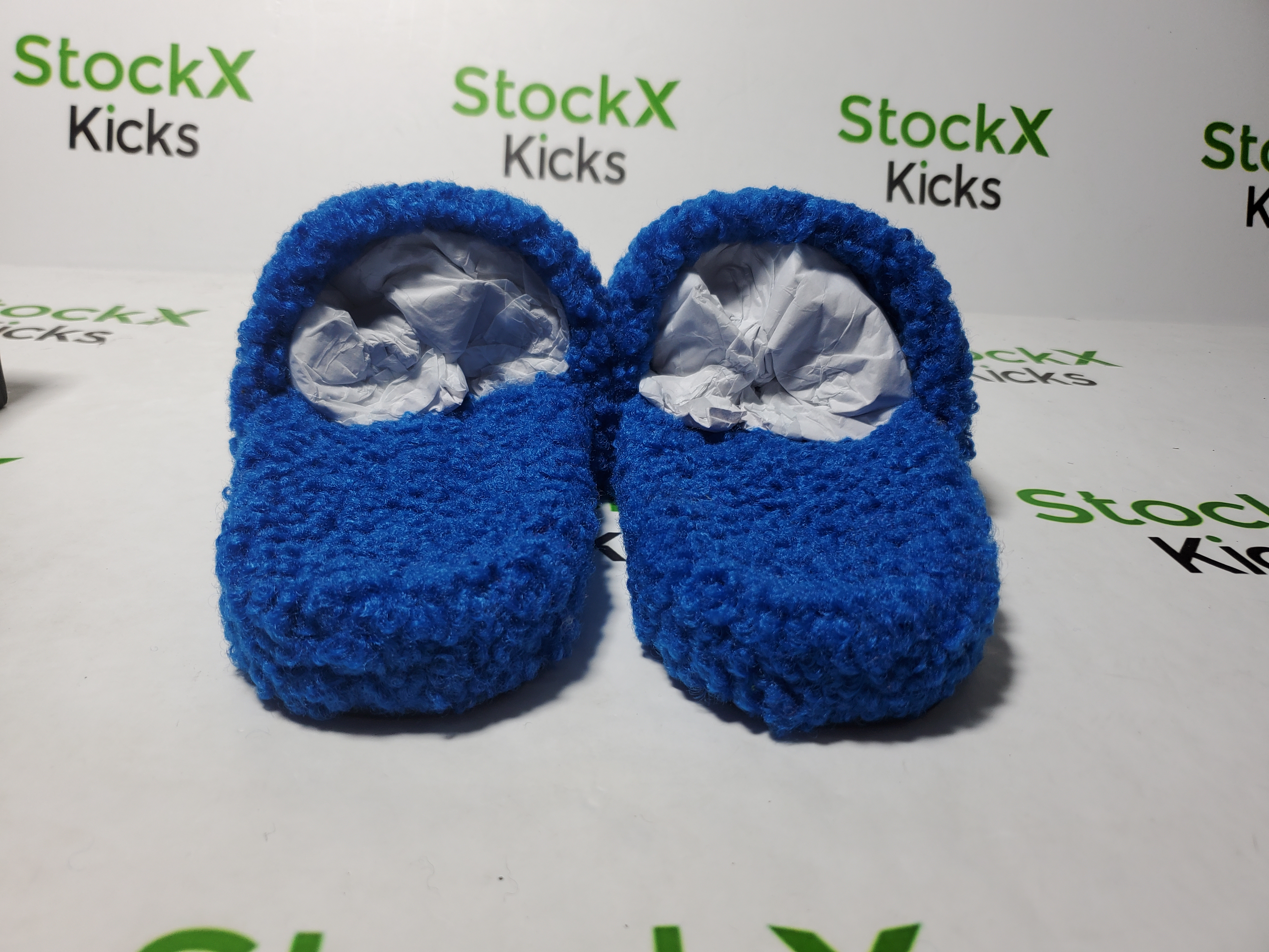 Balenciaga Furry Slide Blue CK 654747W2DO14096（QC needs at least 5 days or more） review Stockicks 03