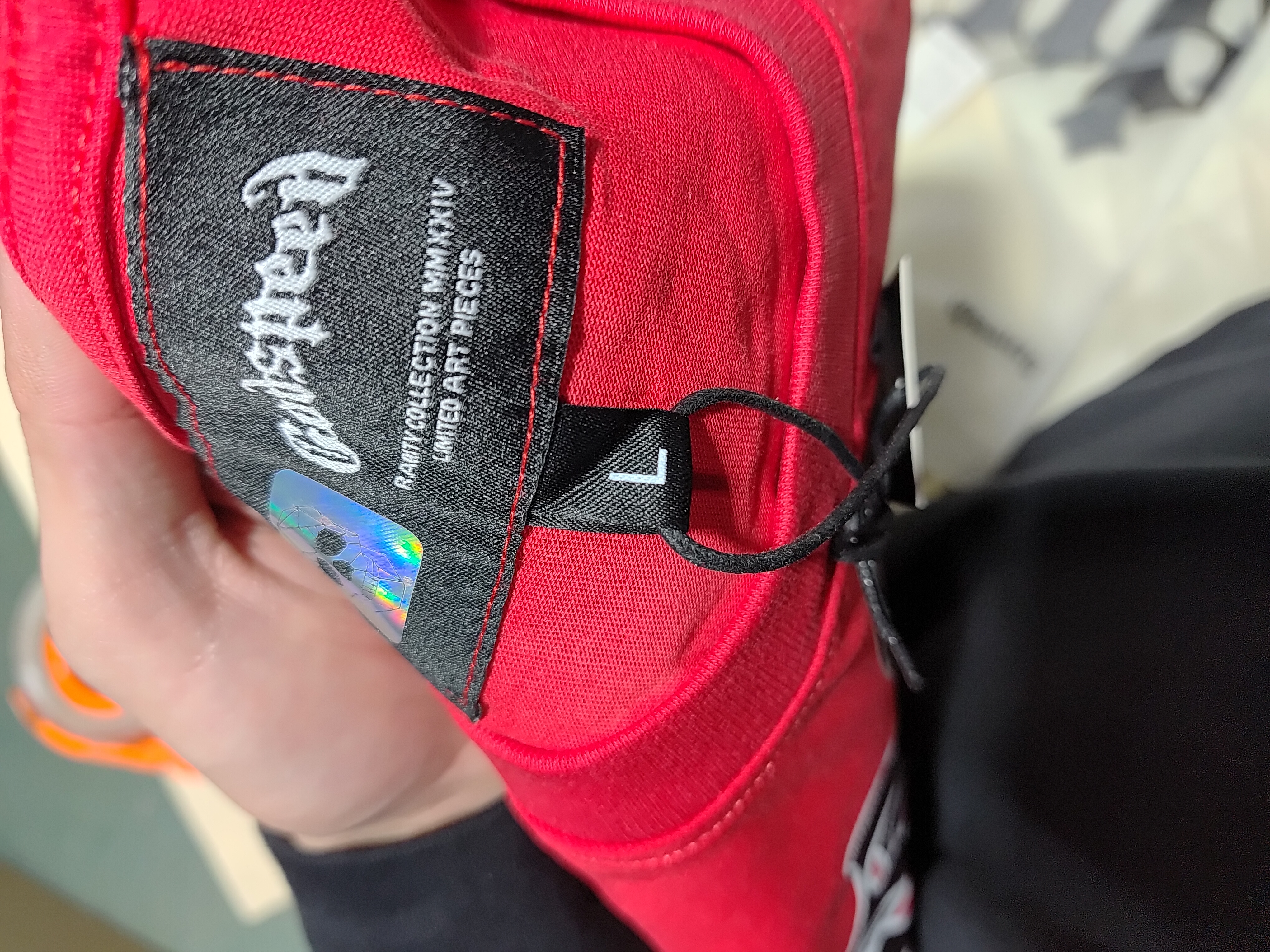 Godspeed Skele Rarri T-shirt #7069 Black/White/Red review Stockicks 00