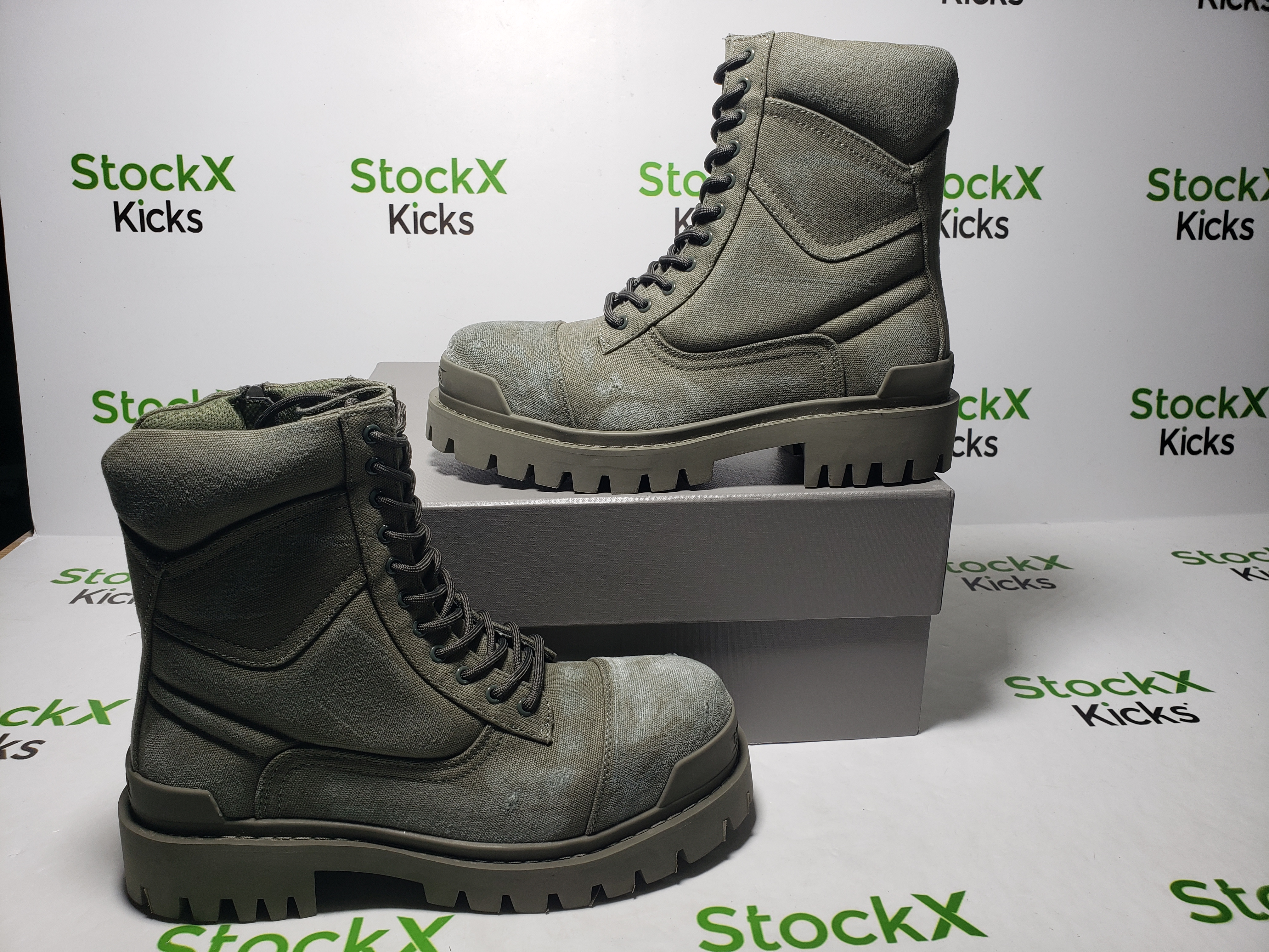 Balenciaga Strike Military Green review Stockicks 02