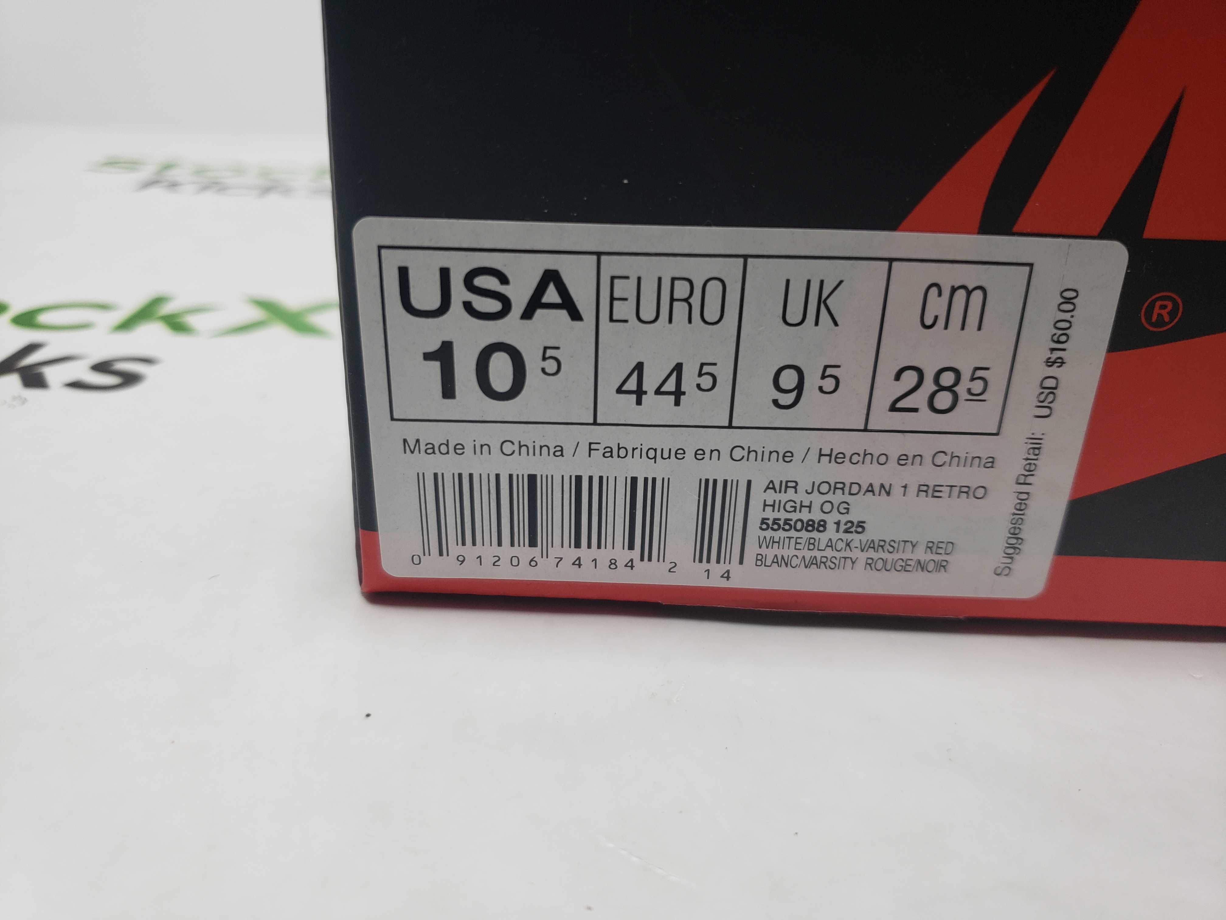 LJR Batch Jordan 1 Retro Black Toe (2016) 555088-125 review Stockicks 00