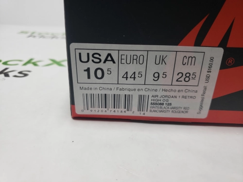 LJR Batch Jordan 1 Retro Black Toe (2016) 555088-125 review 