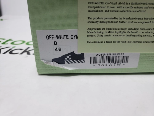 PK God Batch  Off-White Vulc Low Top 'Black' OMIA085E183510011000 review 