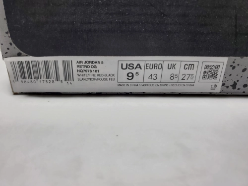 PK God Batch Air Jordan 5 Retro 'Fire Red' 2025 HQ7980-101 review 