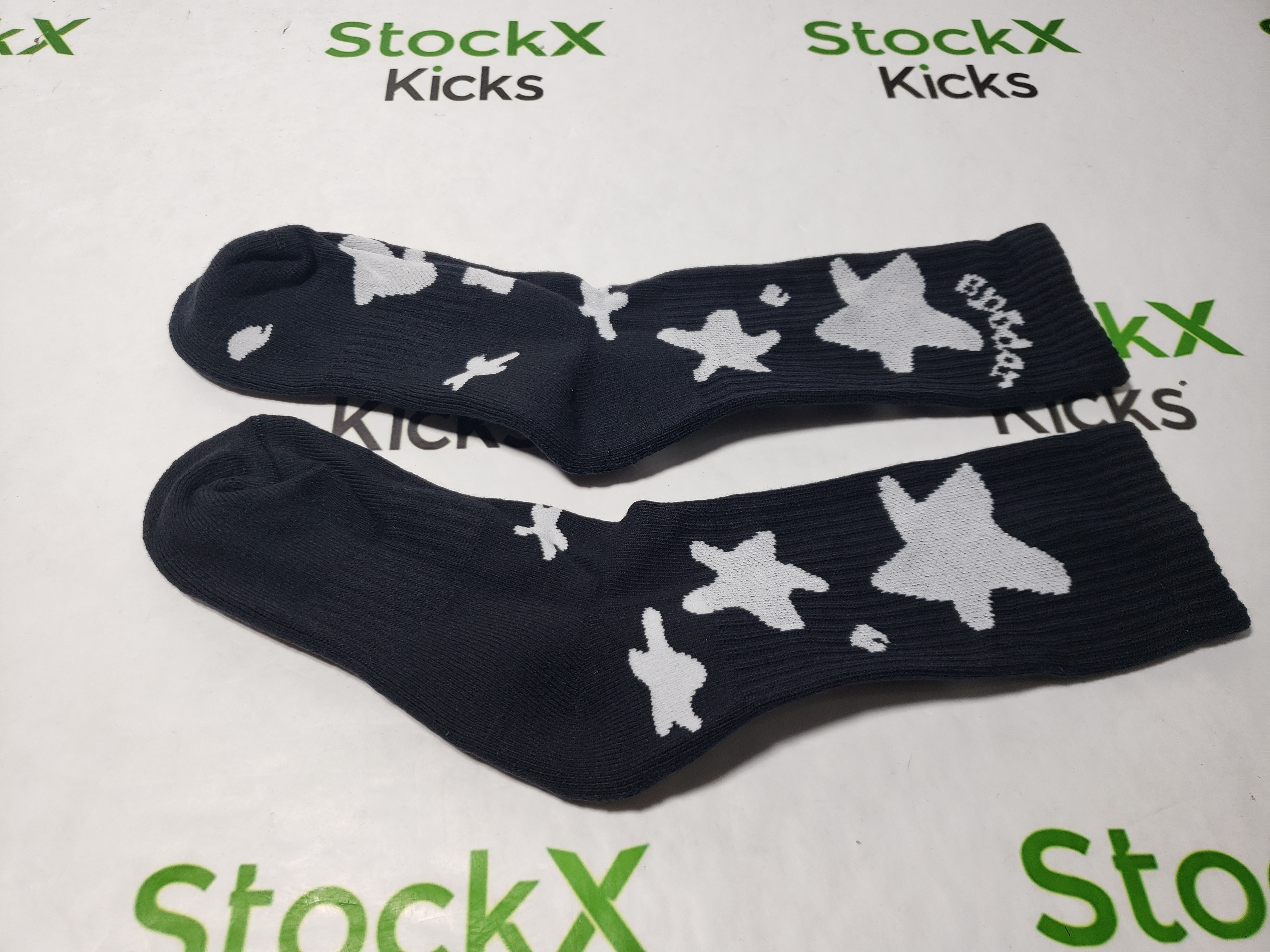 [Add One] Sp5der Socks White/ Black/ Orange/ Pink/ Green EG0719 review Stockicks 04