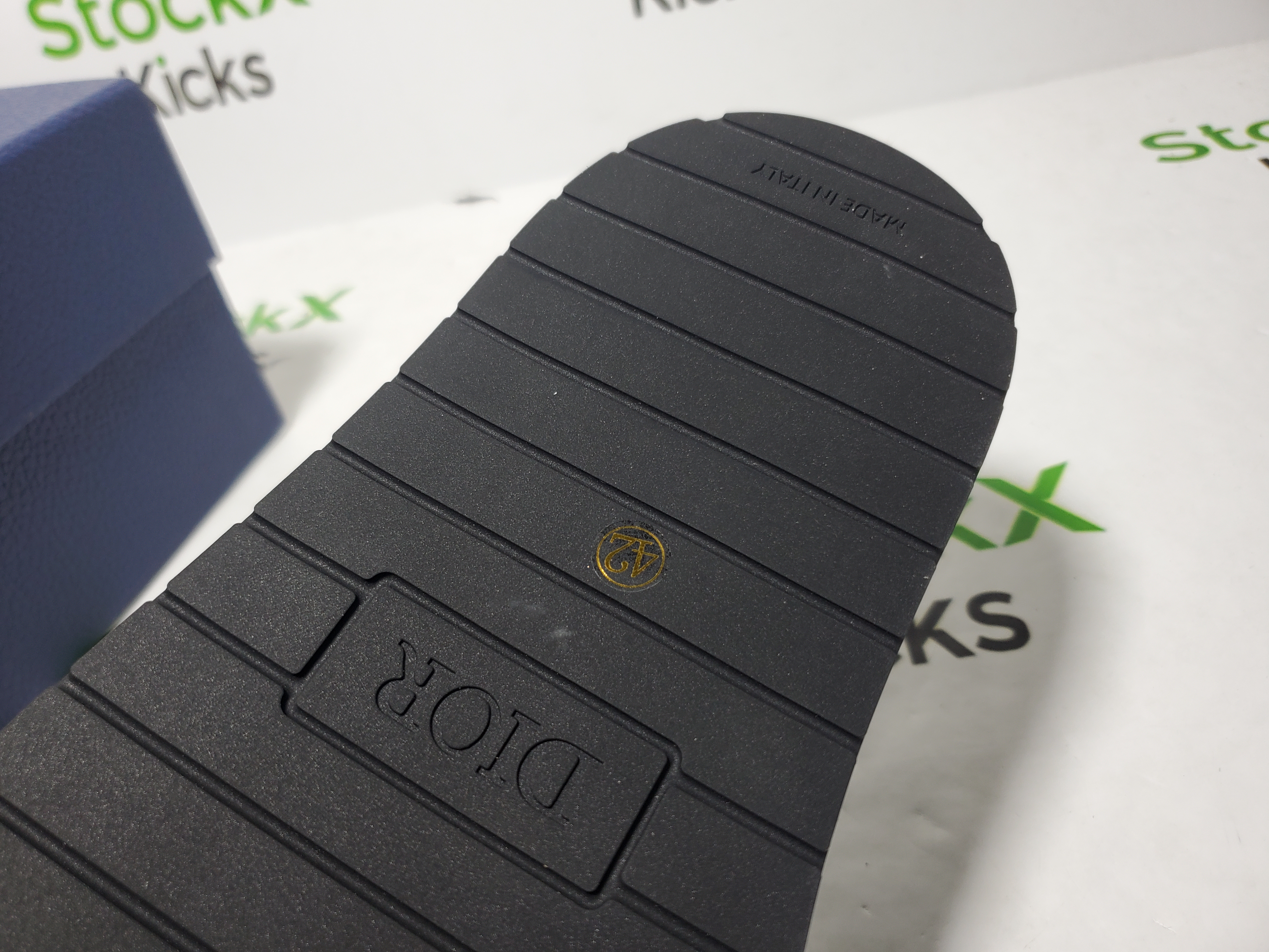 Dior Aqua Sandal Black Dior Oblique Jacquard review Stockicks 06