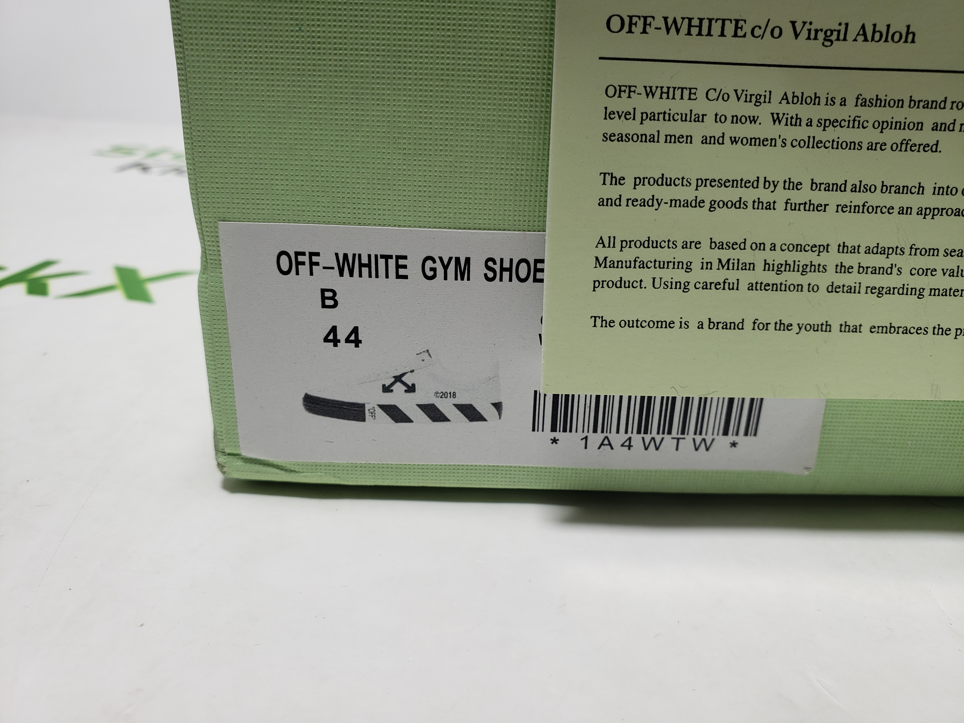 PK God Batch Off-White Vulc Low Top 'White' OMIA085E183510010100 review Stockicks 00