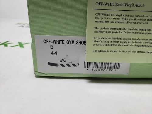 PK God Batch Off-White Vulc Low Top 'White' OMIA085E183510010100 review 