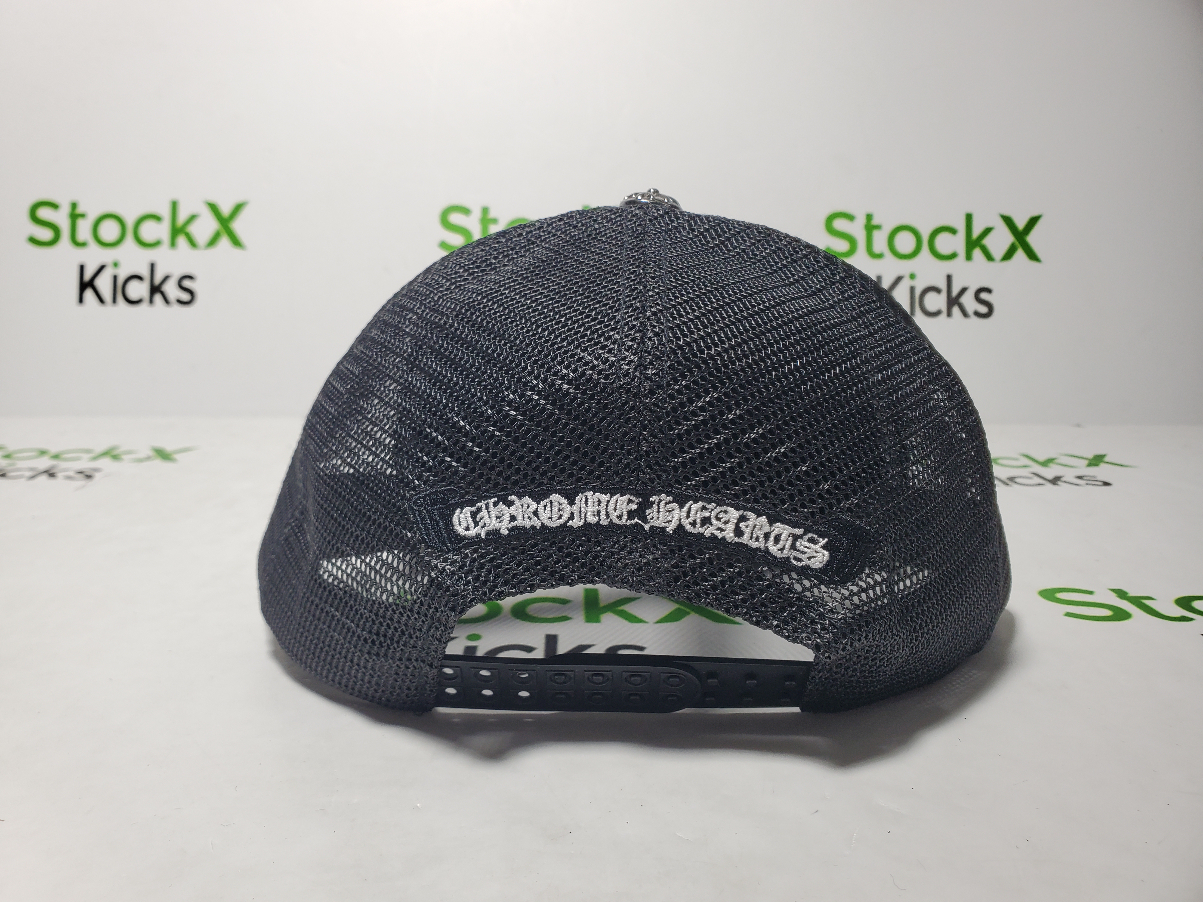 [Add One] Chrome Hearts CH Hollywood Trucker Hat Black/Black CK0723 review Stockicks 03