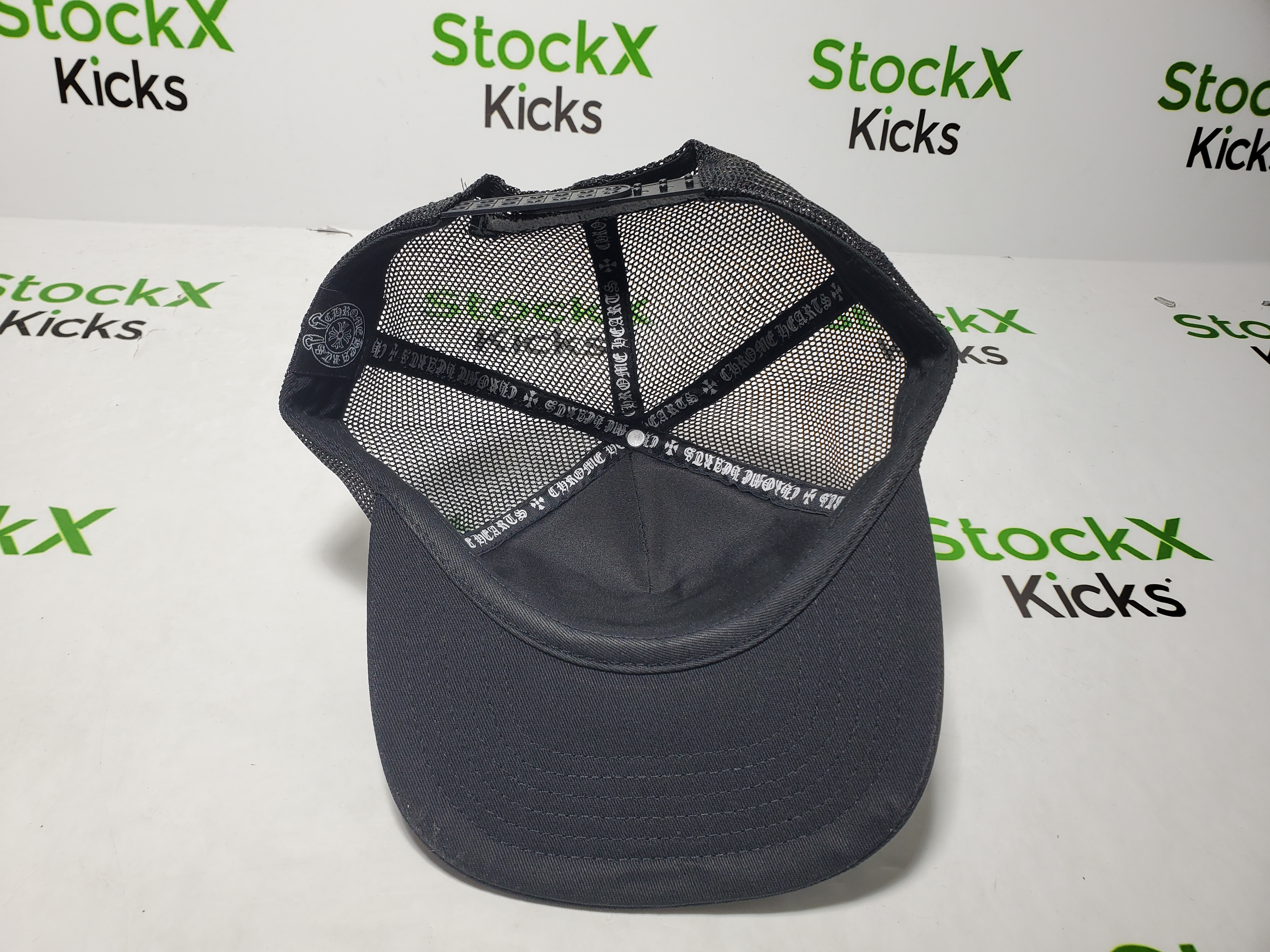 [Add One] Chrome Hearts CH Hollywood Trucker Hat Black/Black CK0723 review Stockicks 06