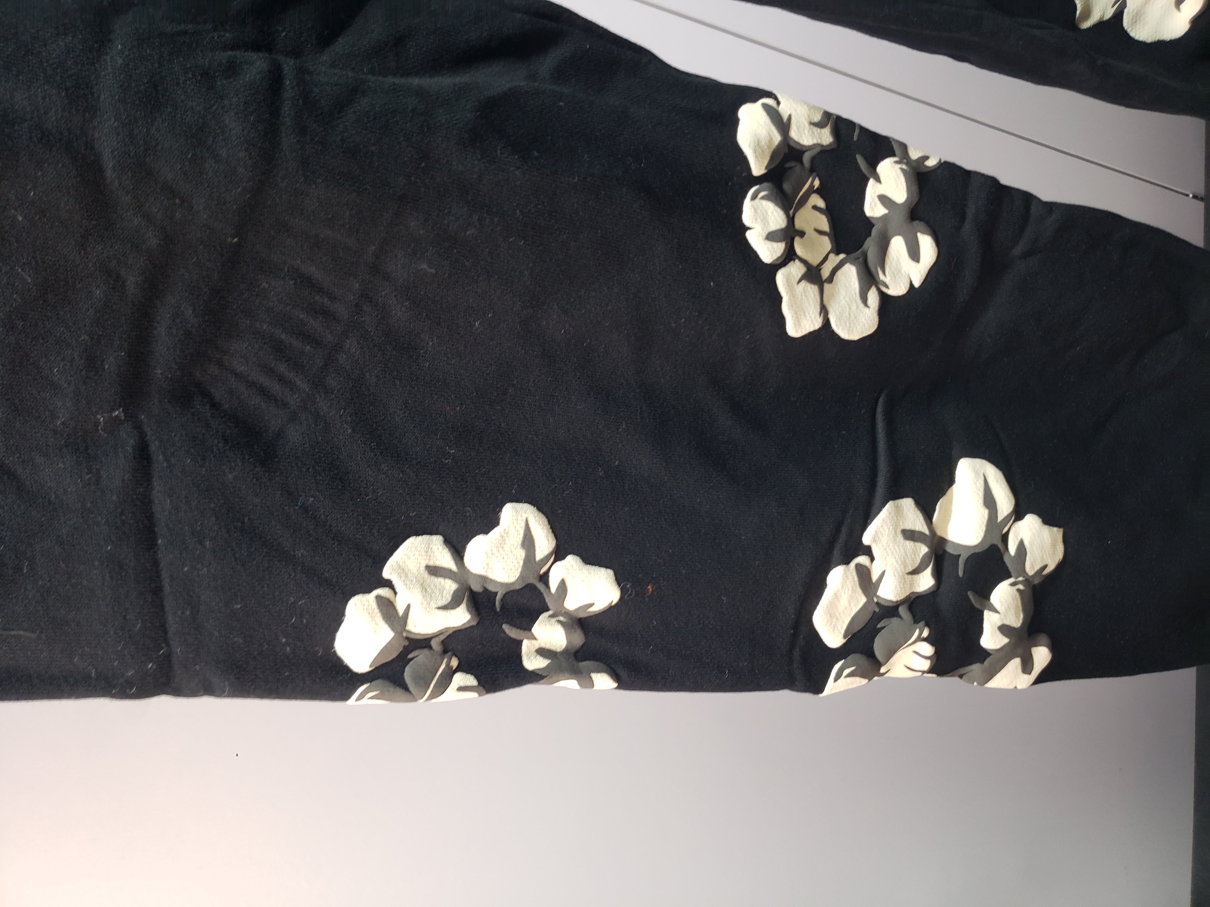 Denim Tears x CPFM Cactus Tears Wreath Sweatpant Black YZ 241209 review Stockicks 02