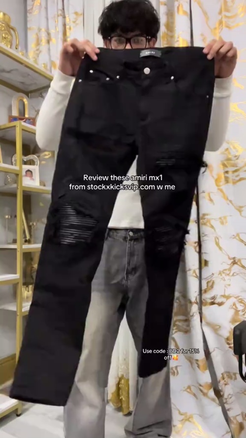 Amiri Black MX1 Jeans review 